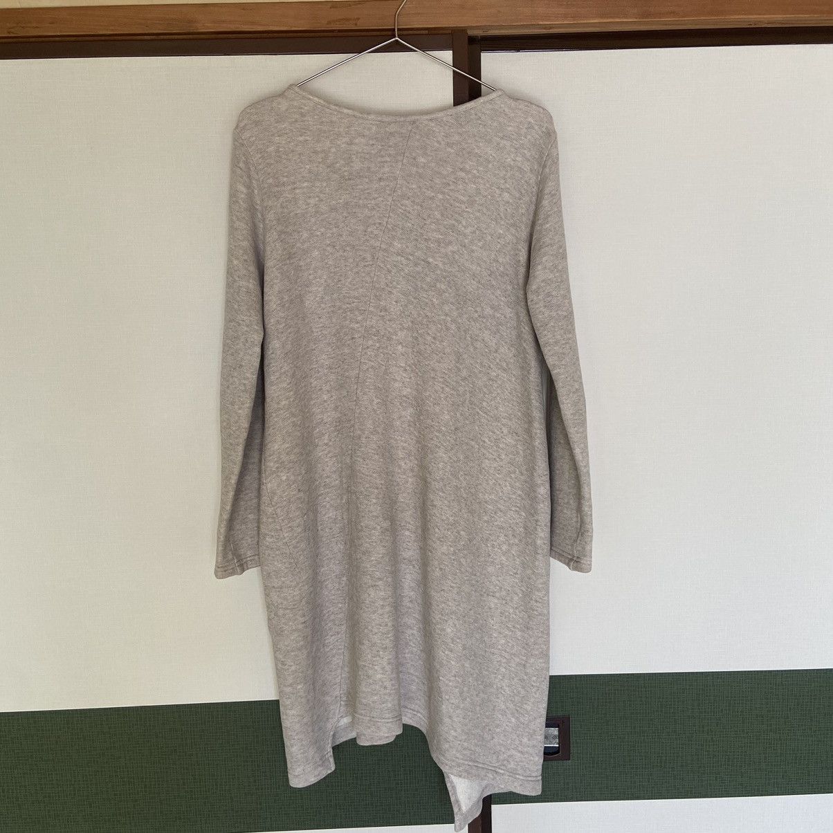 Y's × Yohji Yamamoto Y's Yohji Yamamoto Asymmetrical Sweater Pullover Dress Size ONE SIZE - 2 Thumbnail