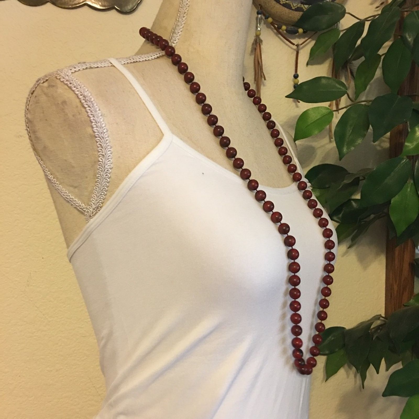Jewelry Vintage 60s Sarah Coventry marble bead necklace Size ONE SIZE - 2 Thumbnail