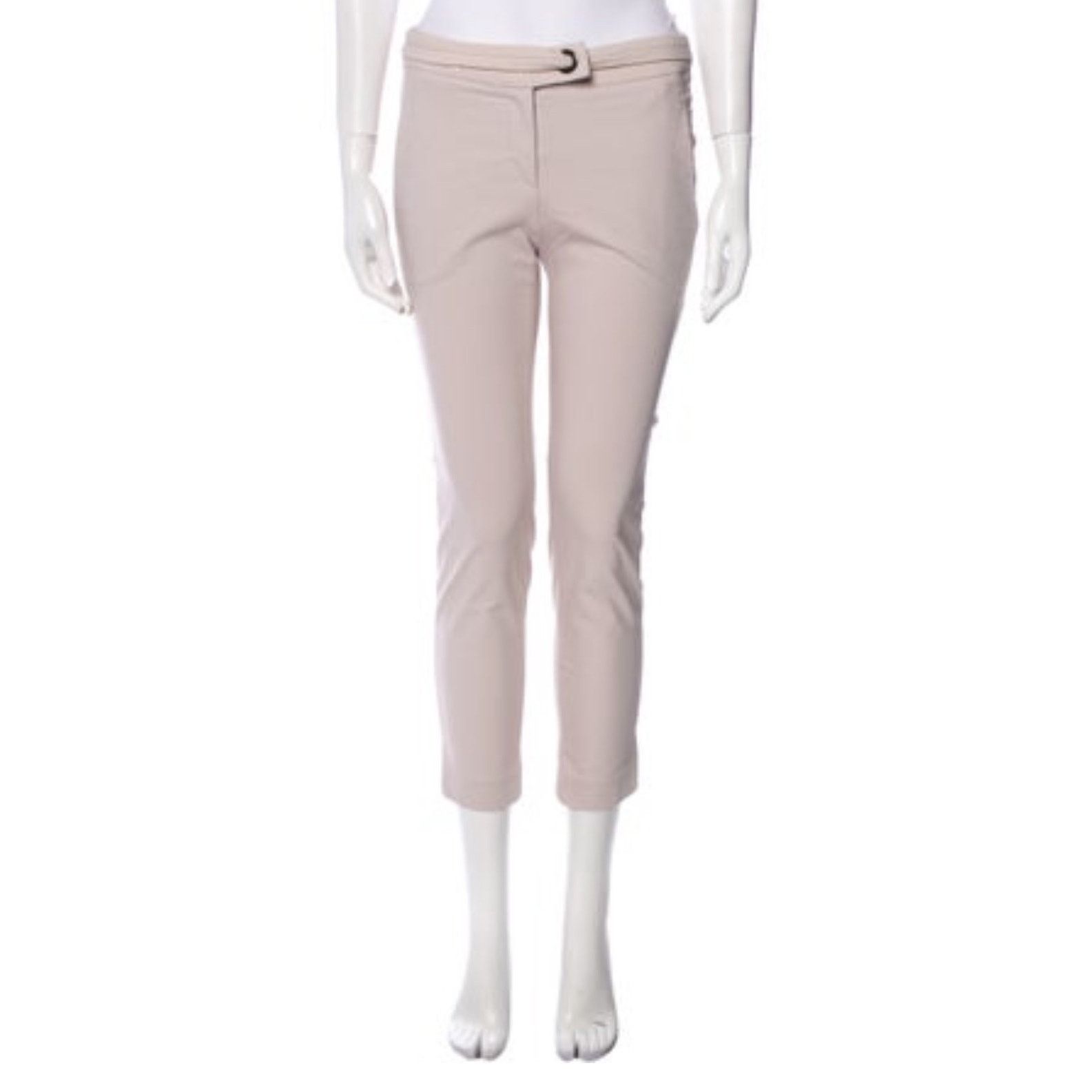 Brunello Cucinelli Brunello Cucinelli Stretch Skinny Cropped Pants - Size 4 Size 27" / US 4 / IT 40 - 1 Thumbnail
