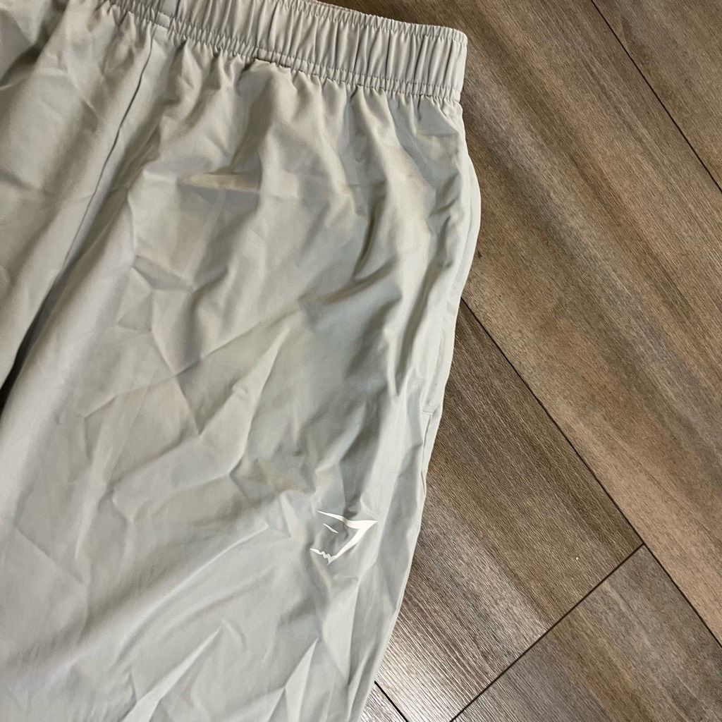 Gymshark Gymshark Light Grey Athletic Workout Joggers Men Medium Bin Size US 36 / EU 52 - 3 Thumbnail