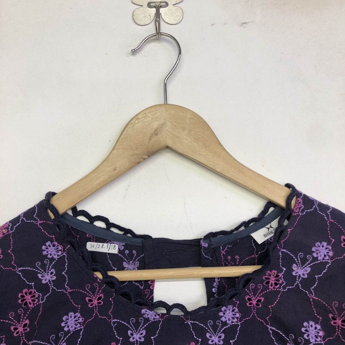 Hanae Mori Hanae Mori Motive Floral Women Blouses Dress Size L / US 10 / IT 46 - 4 Thumbnail