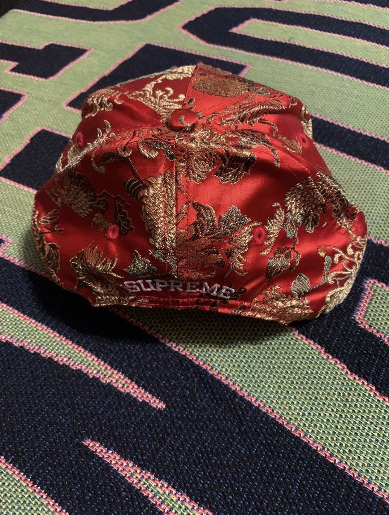 Supreme SS17 Supreme Eastern Floral red hat Size ONE SIZE - 5 Thumbnail
