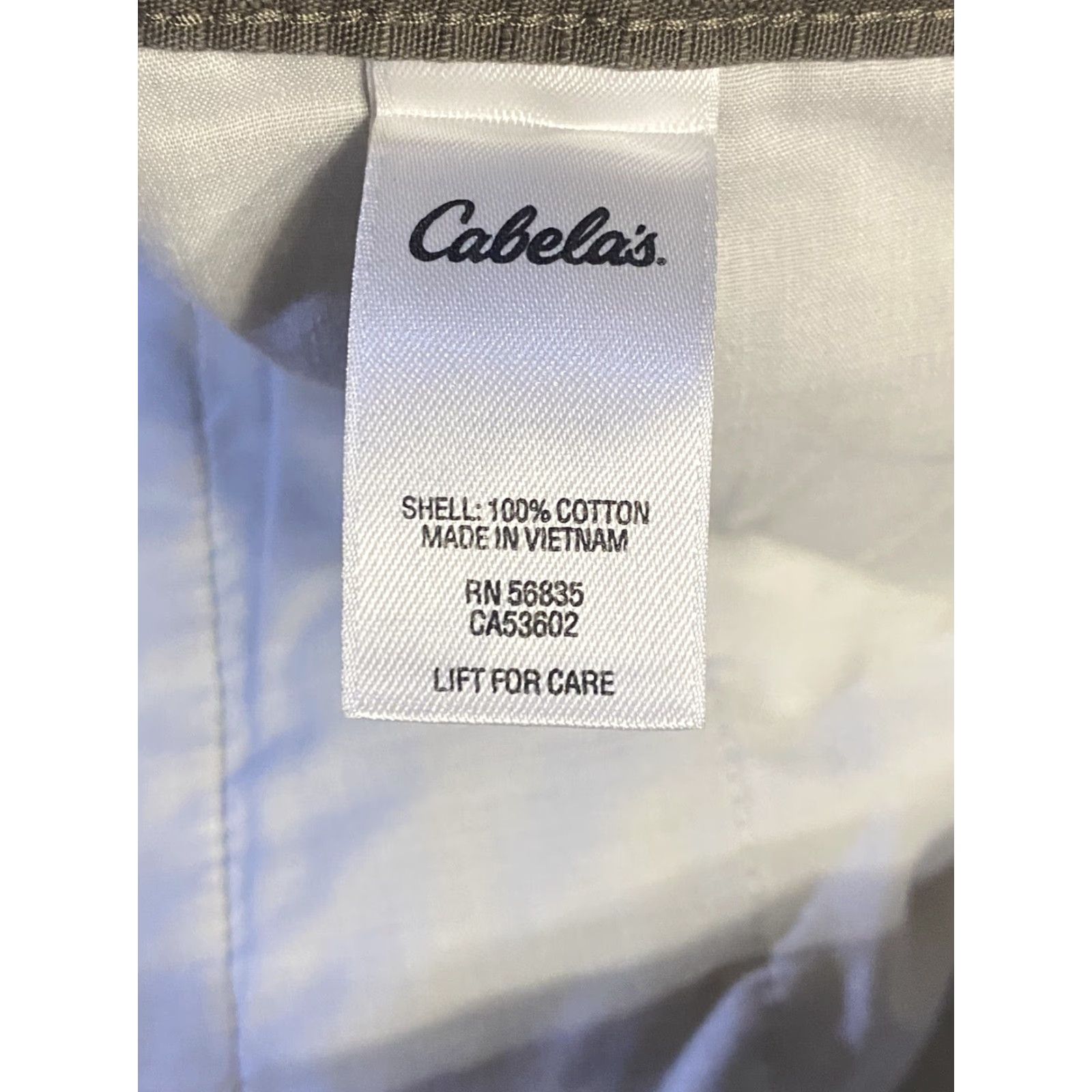 Vintage Cabela's Men's Cargo Pants Beige Outdoor Cargo/Work Pants Flat Front size 44x30 Size US 44 / EU 60 - 4 Thumbnail
