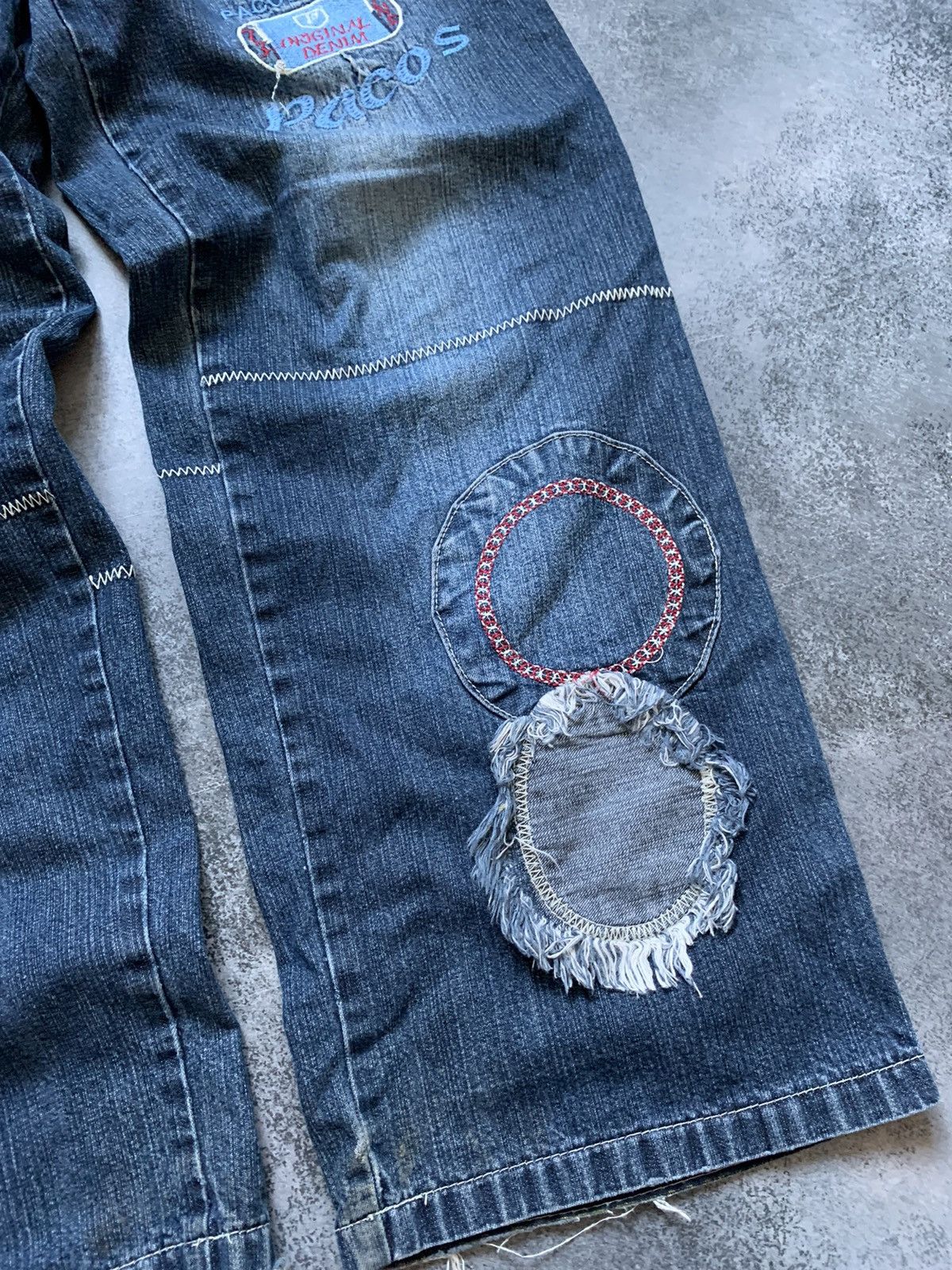 Hysteric Glamour Vintage Rick Owens Junya Watanabe Style Distressed Jeans Size US 30 / EU 46 - 3 Thumbnail
