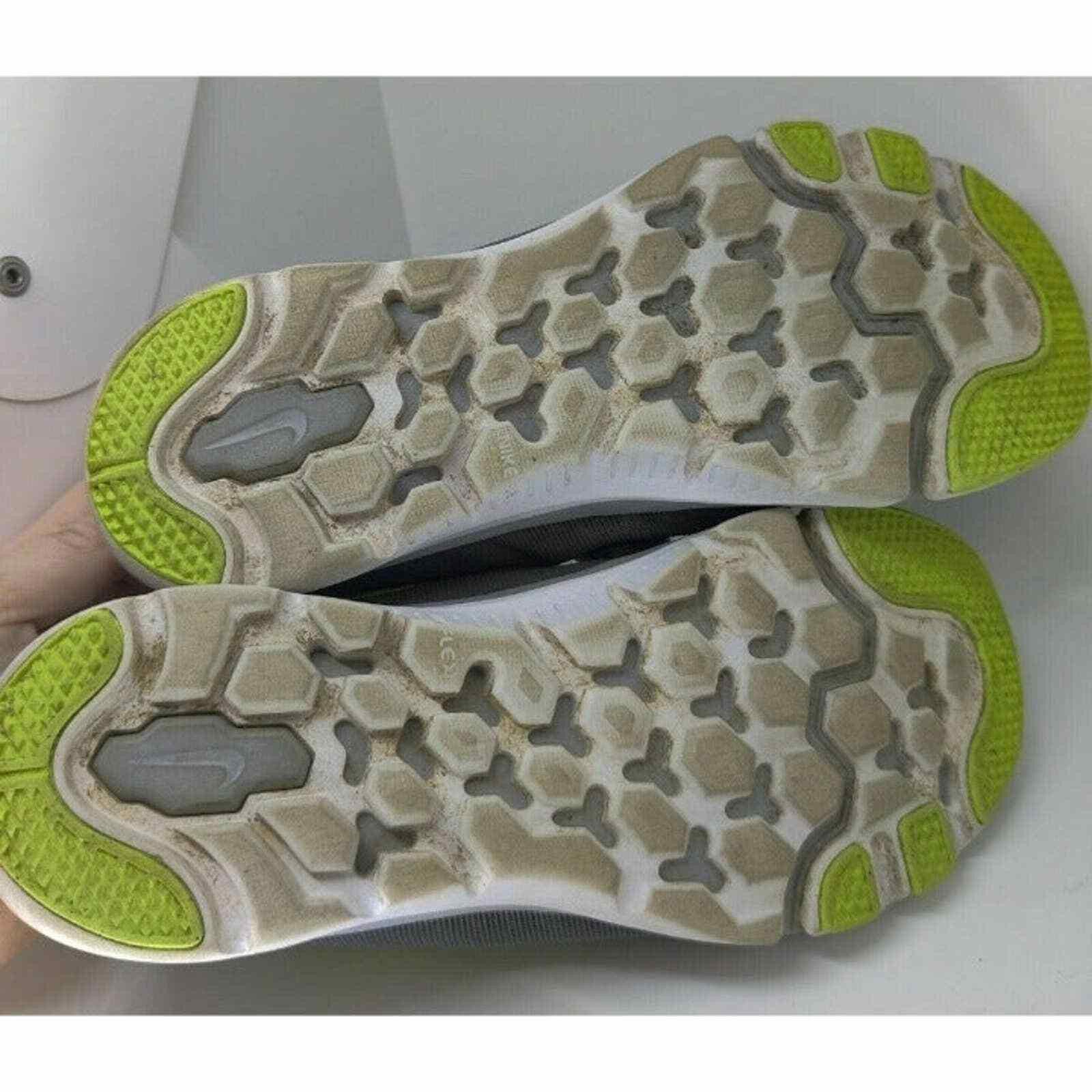 Nike Nike Flywire 7.5 Sneakers Gray Green Tennis Running Shoes L Size US 7.5 / IT 37.5 - 9 Thumbnail