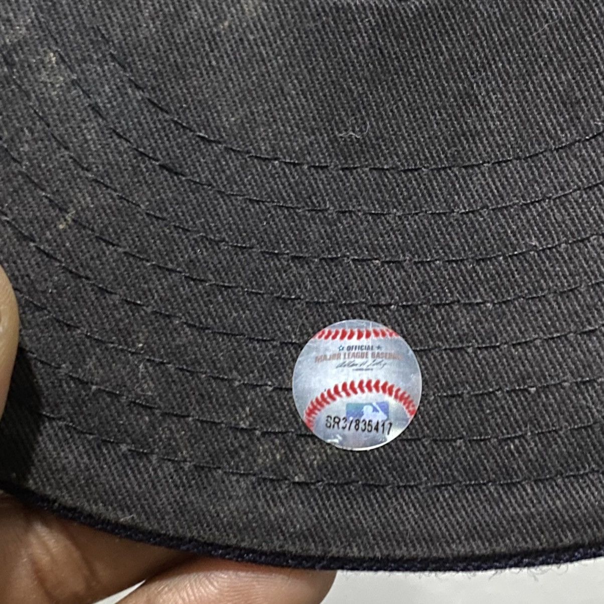 New Era Rare Vintage LA Angels Hat 7 3/8 New Era Baseball Black Size ONE SIZE - 9 Thumbnail