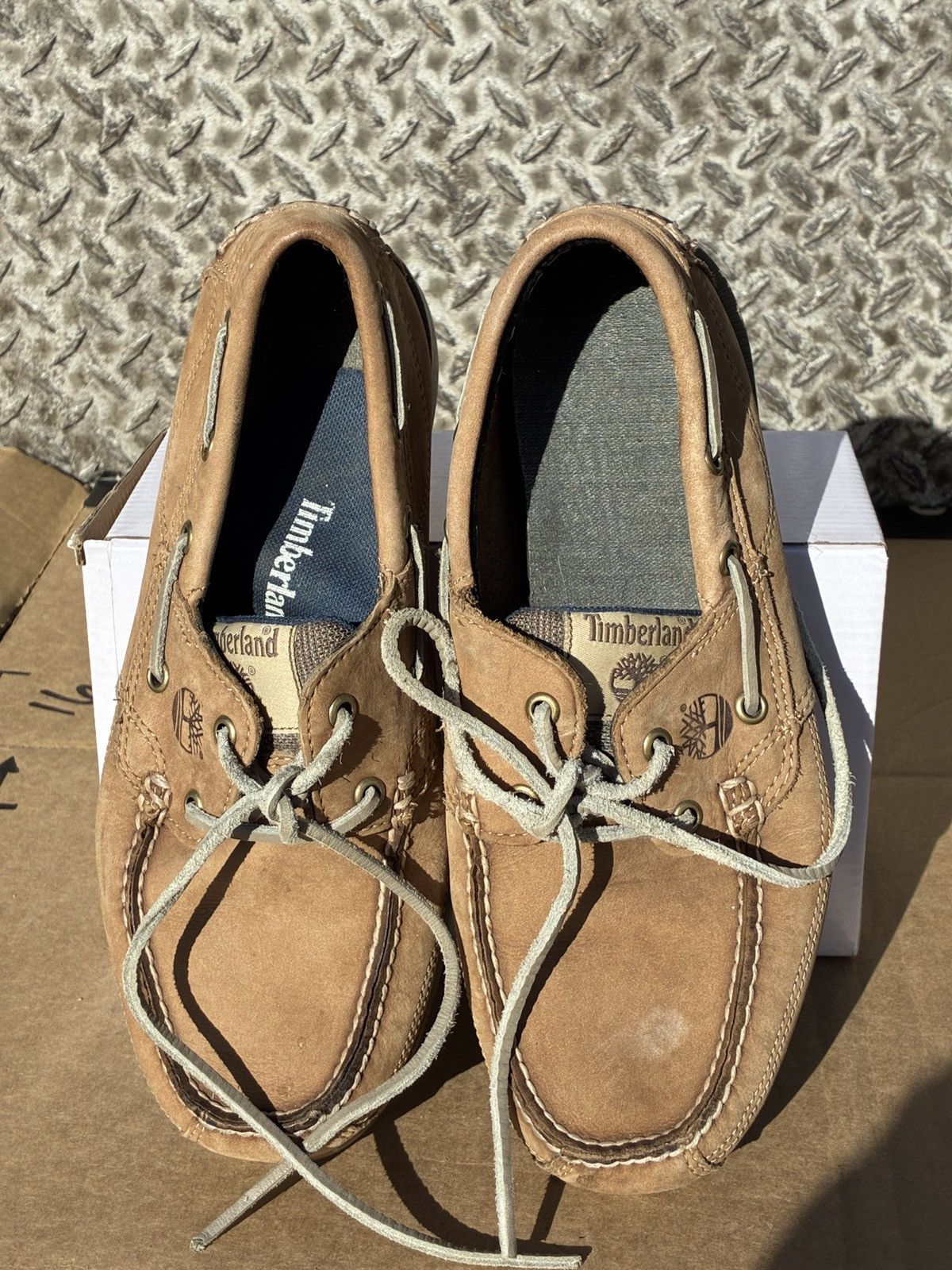 Timberland Timberland Boat Shoes Mens Size 7 Earthkeepers Leather Brown Size US 7 / EU 40 - 5 Thumbnail