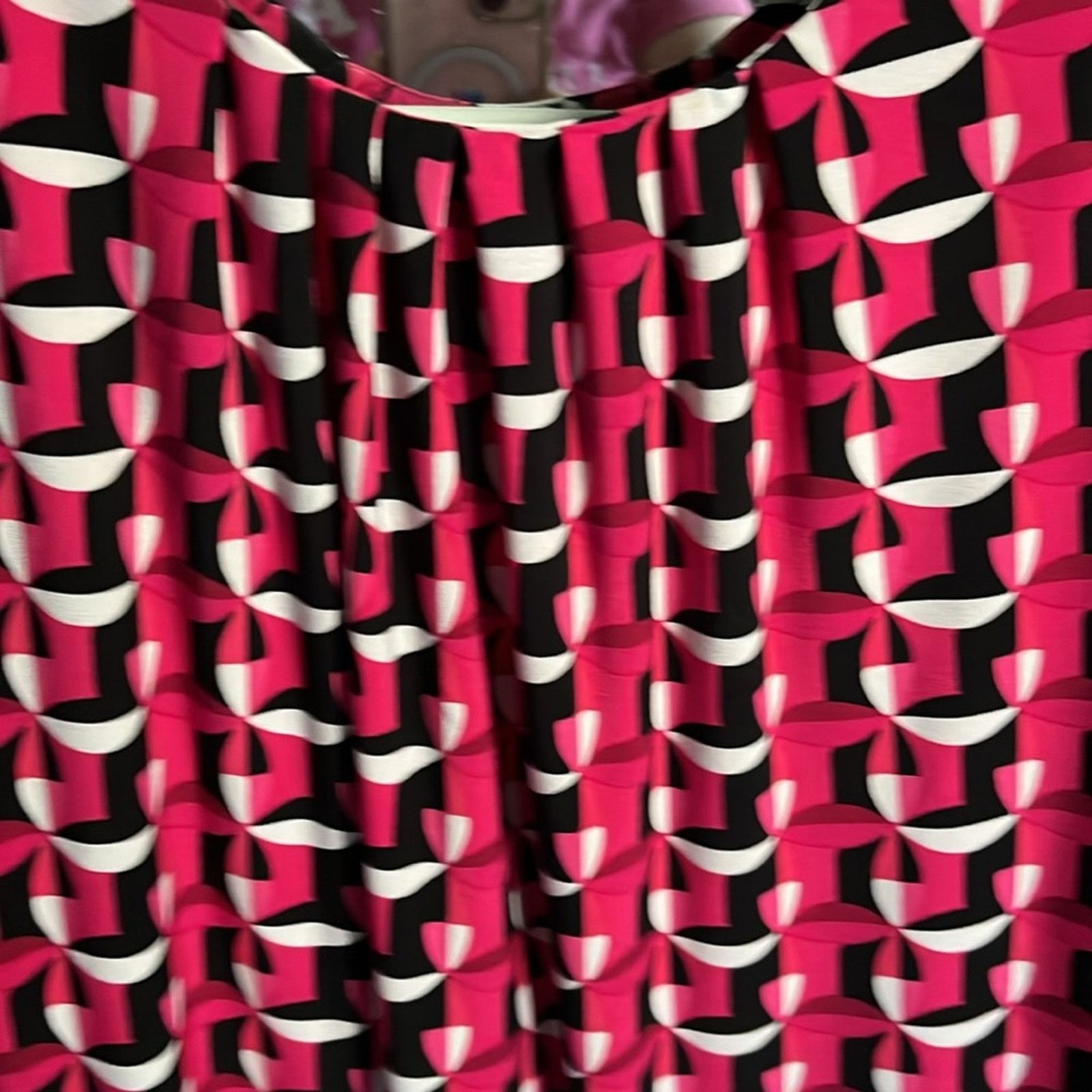 Calvin Klein Calvin Klein Purple and Blue Sleeveless Blouse PL Size L / US 10 / IT 46 - 2 Thumbnail