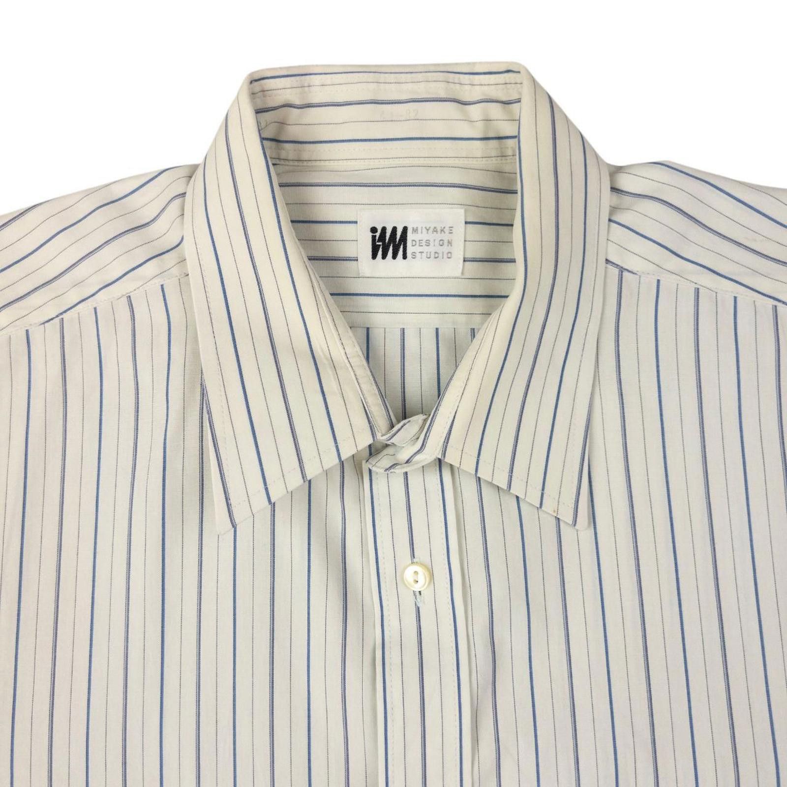 Issey Miyake Vintage Issey Miyake Long Sleeve Button Up Shirt Size L Size US L / EU 52-54 / 3 - 3 Thumbnail