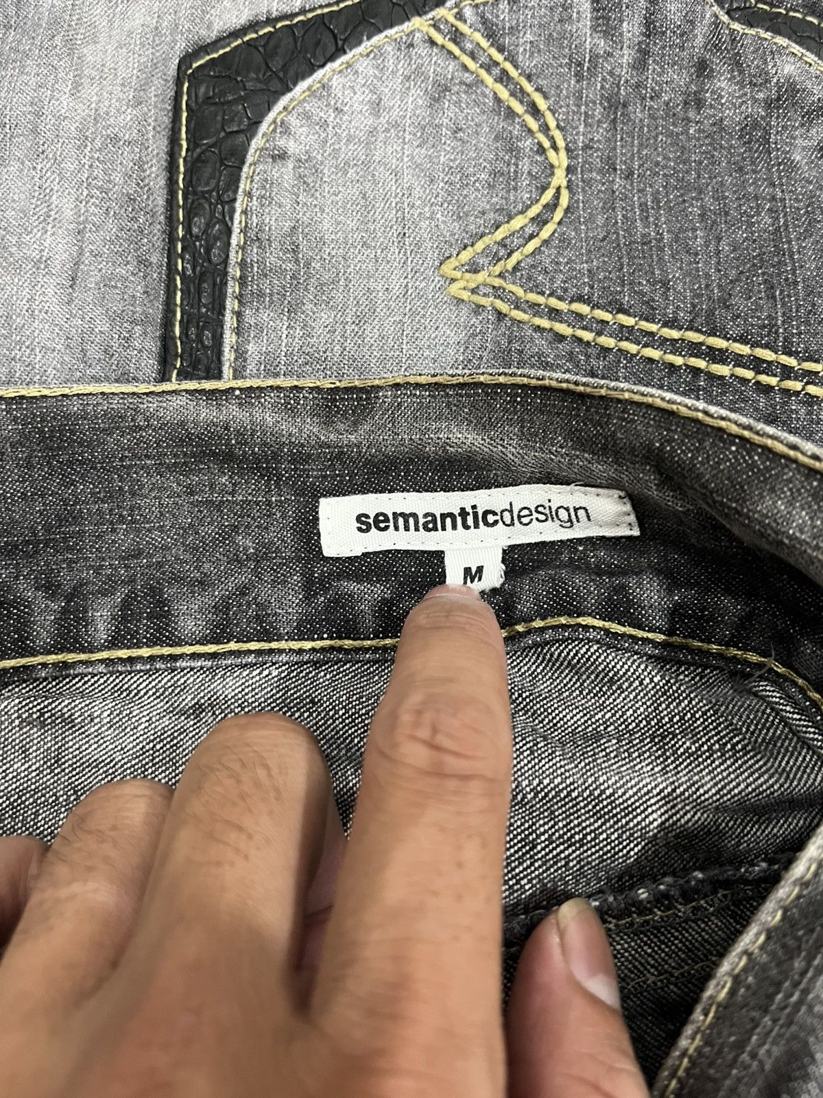 semanticdesign Semanticdesign archive short jeans Size US 33 - 3 Thumbnail