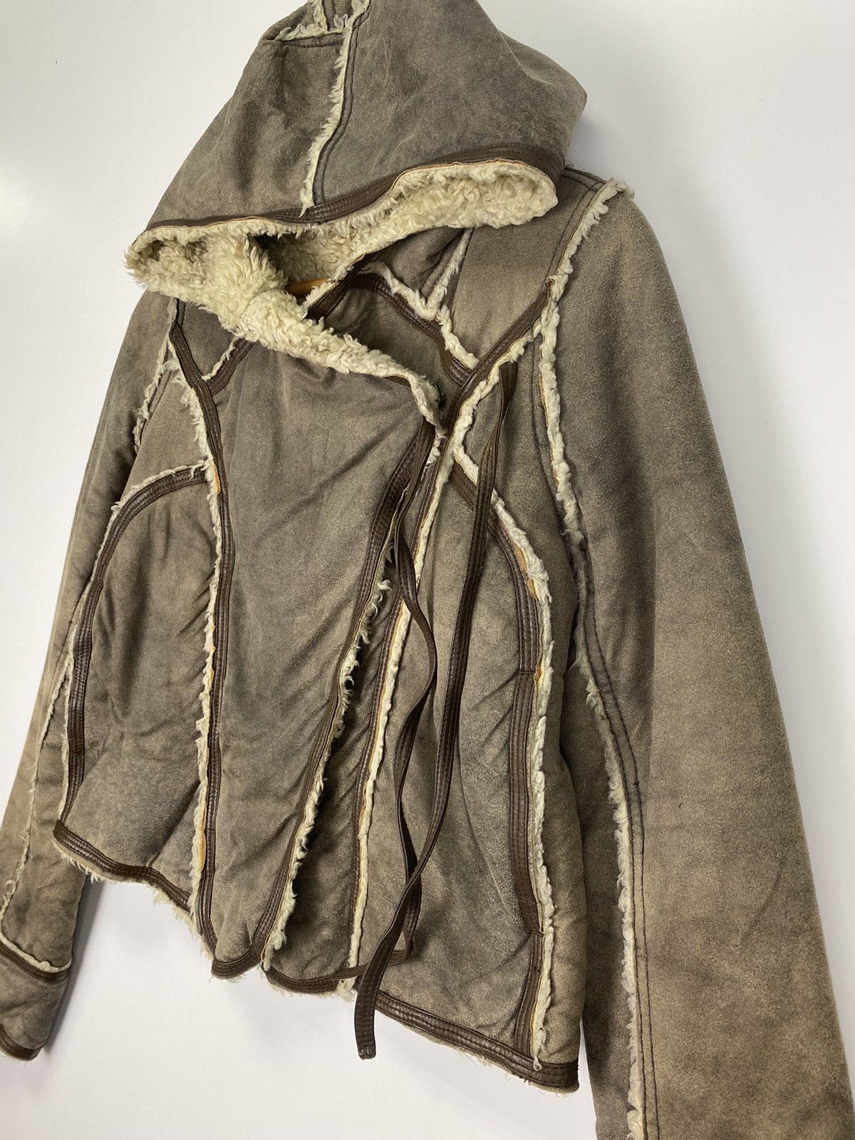 Tsumori Chisato Tsumori Chisato Issey Miyake Sherpa Faux Fur Size S / US 4 / IT 40 - 5 Thumbnail