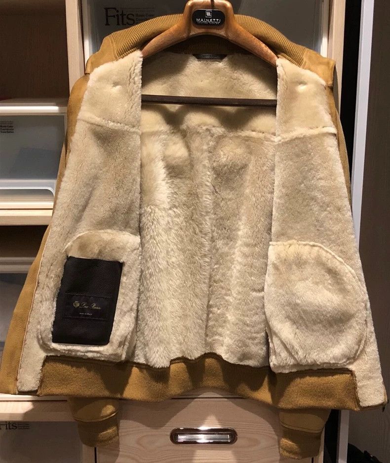 Loro Piana LORO PIANA Skin and hair make a leather coat Size US S / EU 44-46 / 1 - 3 Thumbnail