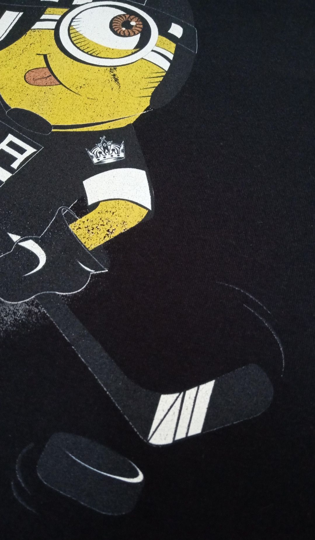 Hanes × NHL Stuart the Minion x NHL LA Kings T-shirt Size US L / EU 52-54 / 3 - 6 Thumbnail