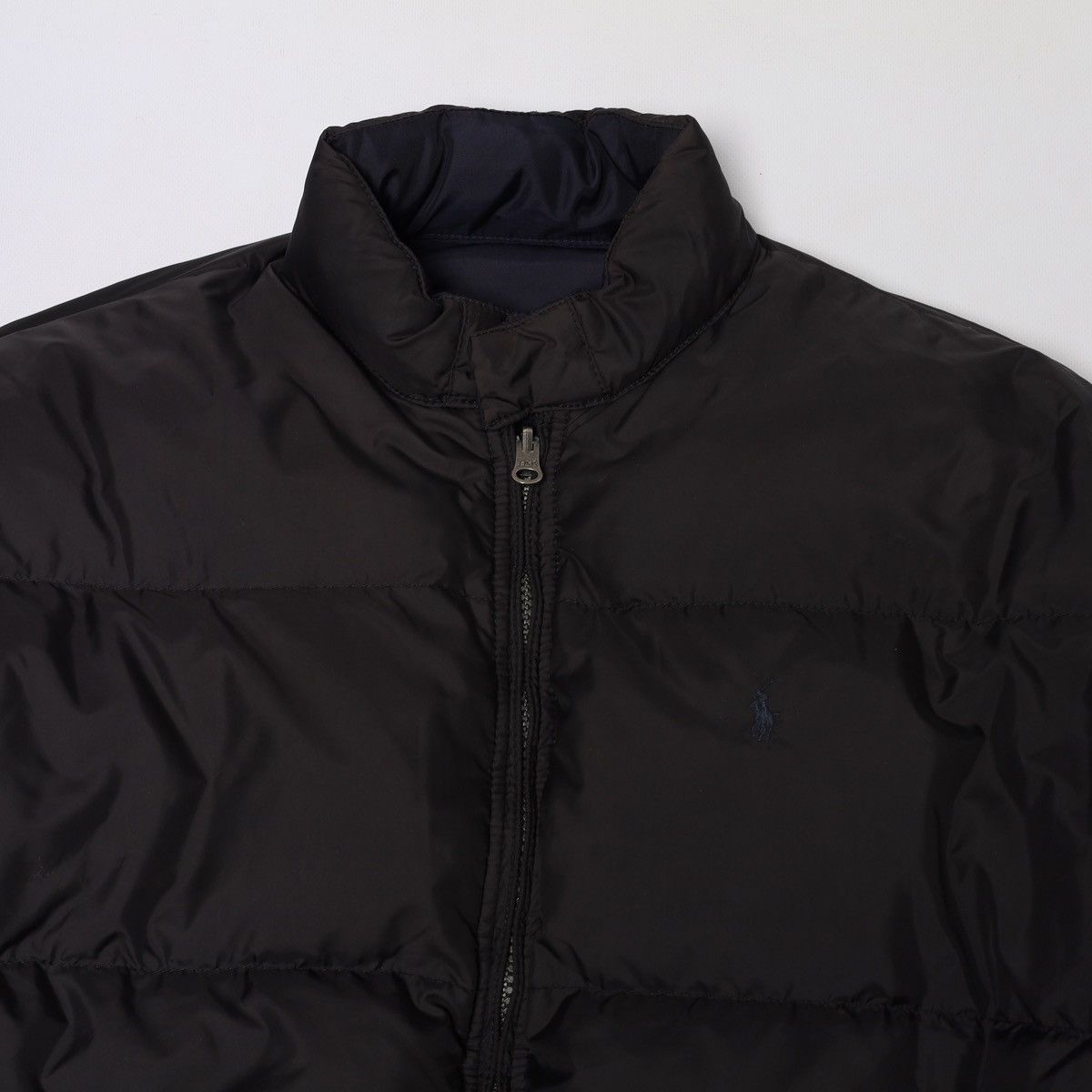 Polo Ralph Lauren Polo Ralph Lauren Reversible Nylon Bomber Down Jacket Navy Size US L / EU 52-54 / 3 - 18 Thumbnail