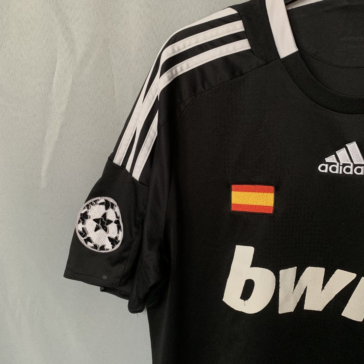 Adidas Adidas Real madrid 2008 jersey t-shirt black large used Size US L / EU 52-54 / 3 - 4 Thumbnail