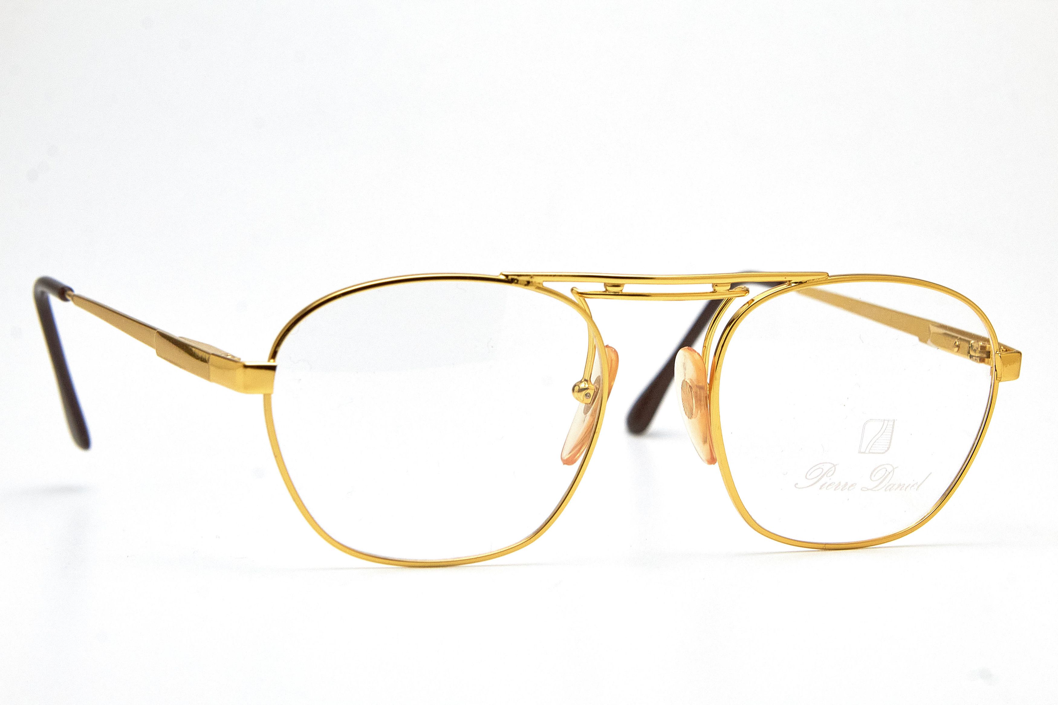 Vintage Old Money Pierre Daniel Pantos Gold Round-Quiet Lux Specs Size ONE SIZE - 3 Thumbnail
