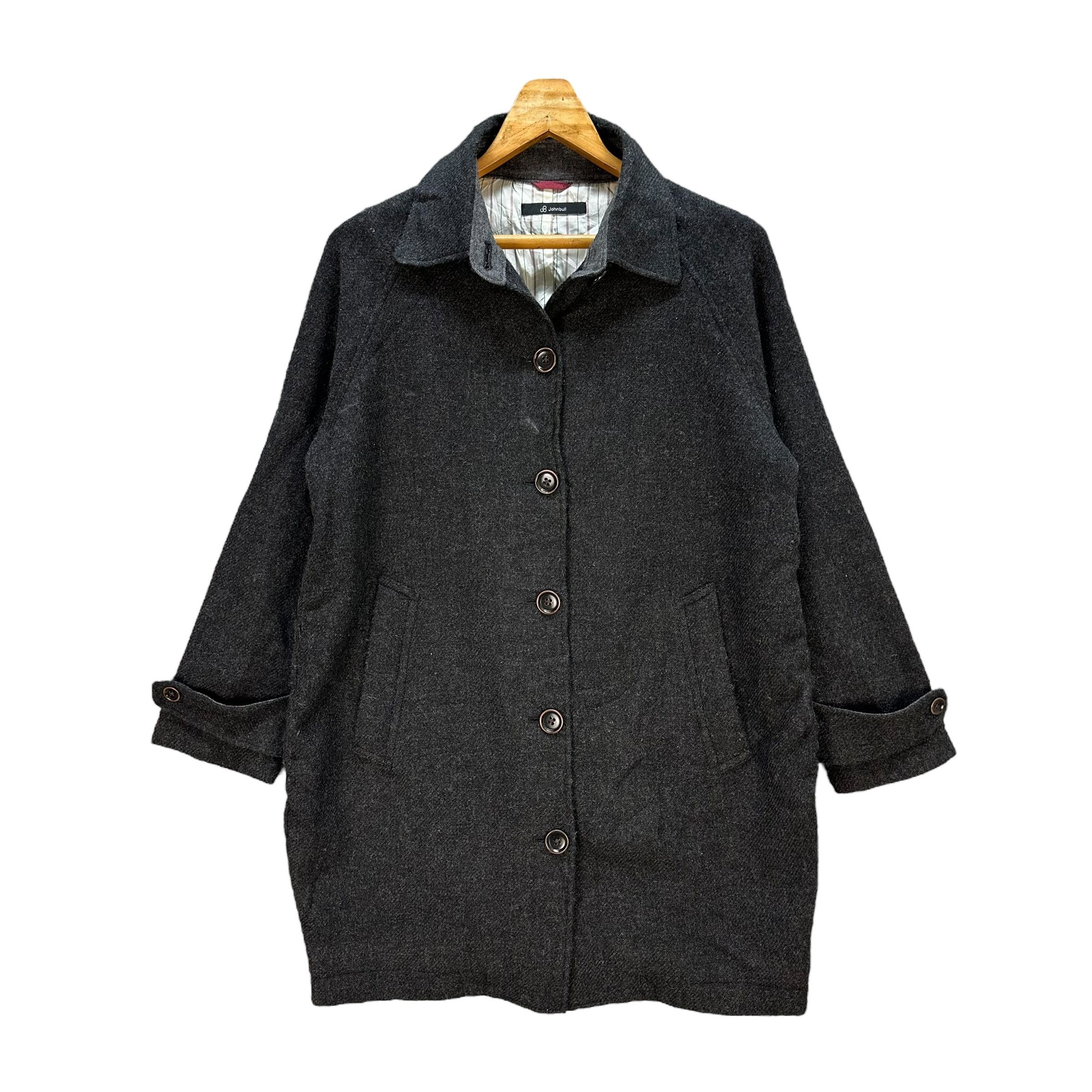 Johnbull JOHNBULL Wool Poly Cotton Button Jacket #A69-1674 Size US M / EU 48-50 / 2 - 1 Thumbnail