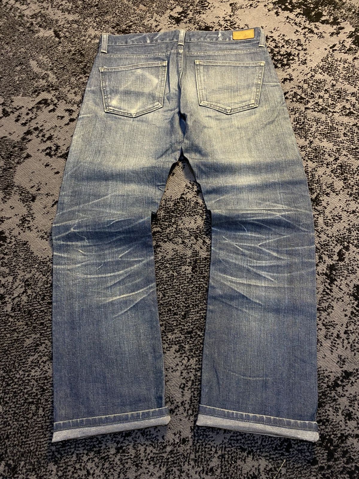 Edwin Vtg Margaret Howell x Edwin Mud Wash Selvedge Denim 🔥 Size US 32 / EU 48 - 3 Thumbnail