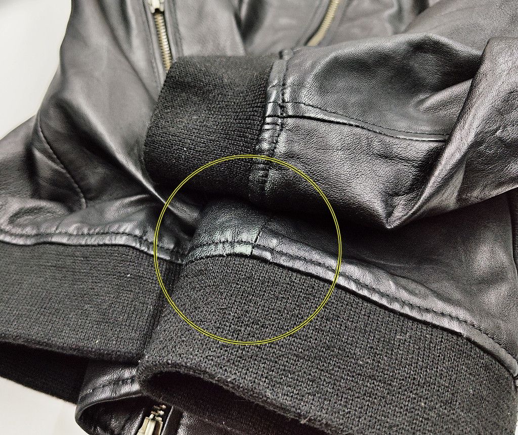 Japanese Brand LIUGOO full leather black sheepskin hoodie Size US XXL / EU 58 / 5 - 7 Thumbnail