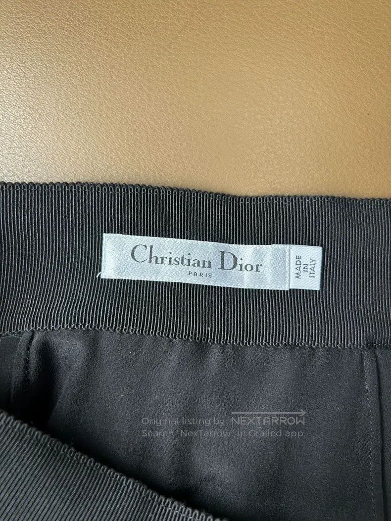Dior Dior Classic black pleated gauze skirt half-length skirt Size 24" / US 00 / IT 34 - 3 Thumbnail