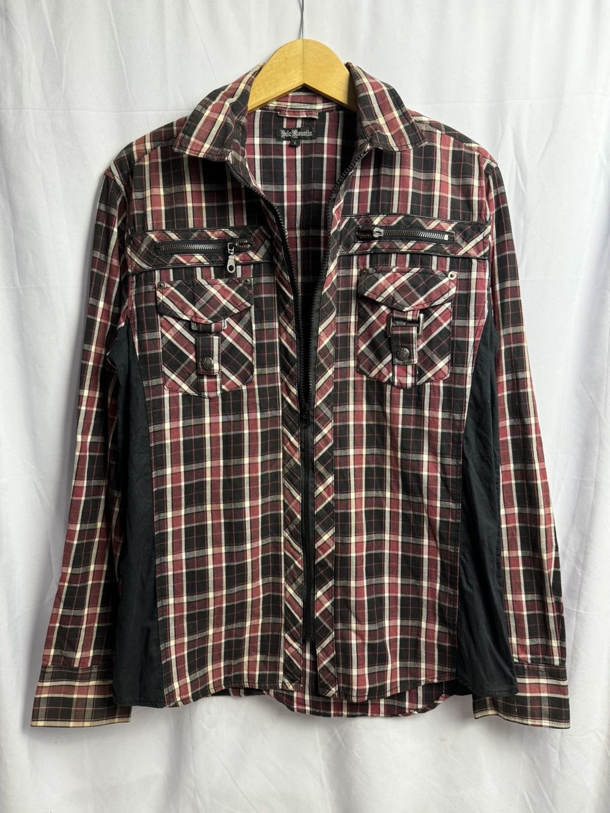 Hysteric Glamour × If Six Was Nine × Japanese Brand Bondage Bulc Mountin Long Shirt Zipper Hybrid Size US L / EU 52-54 / 3 - 4 Thumbnail