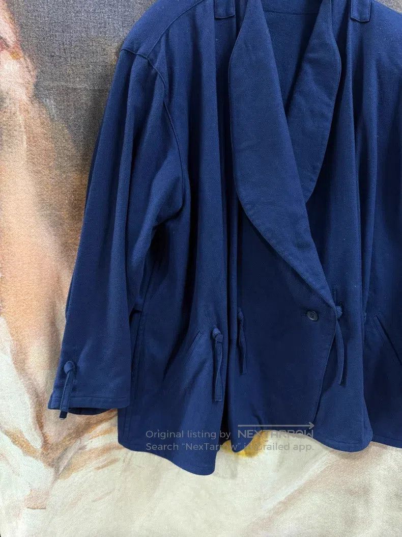 Issey Miyake Issey Miyake Pleated Drawstring Blazer Coat Size S / US 4 / IT 40 - 3 Thumbnail