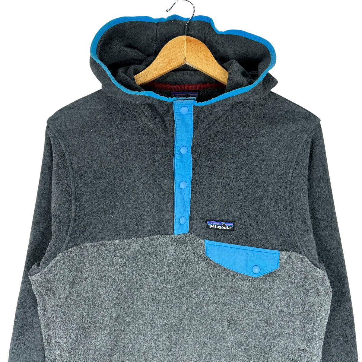 Patagonia ☀️PATAGONIA SYNCHILLA HOODIE SNAP BUTTON FLEECE SWEATER Size US S / EU 44-46 / 1 - 3 Thumbnail