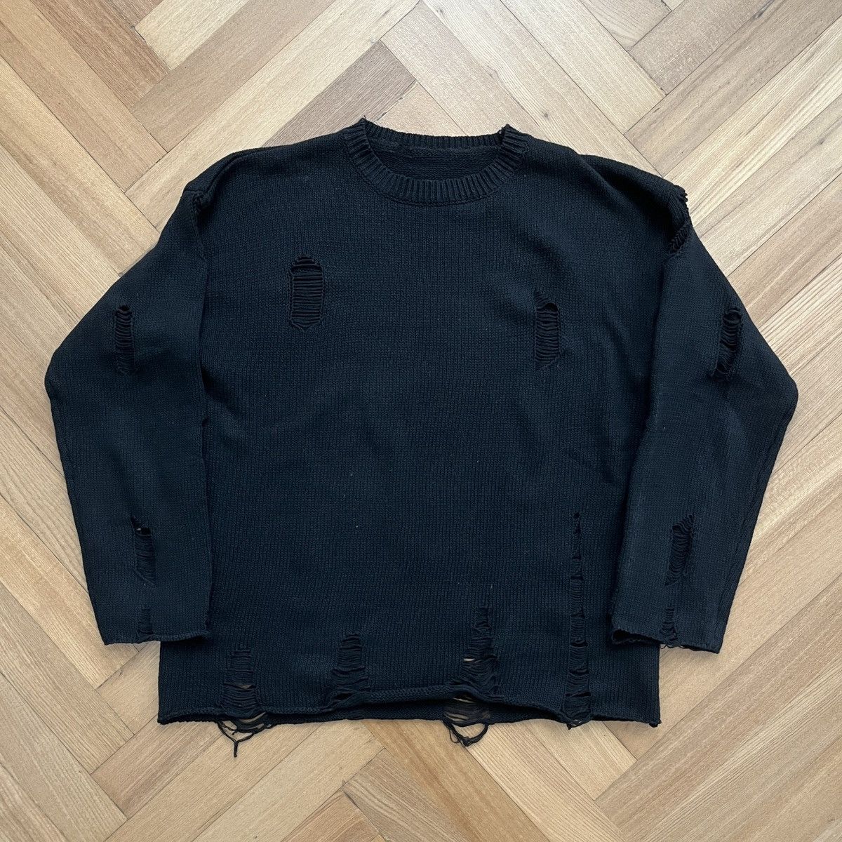 Maison Margiela Martin Margiela 2000s Distressed Knit | Grailed Maison Margiela Martin Margiela 2000s Distressed Knit | Grailed