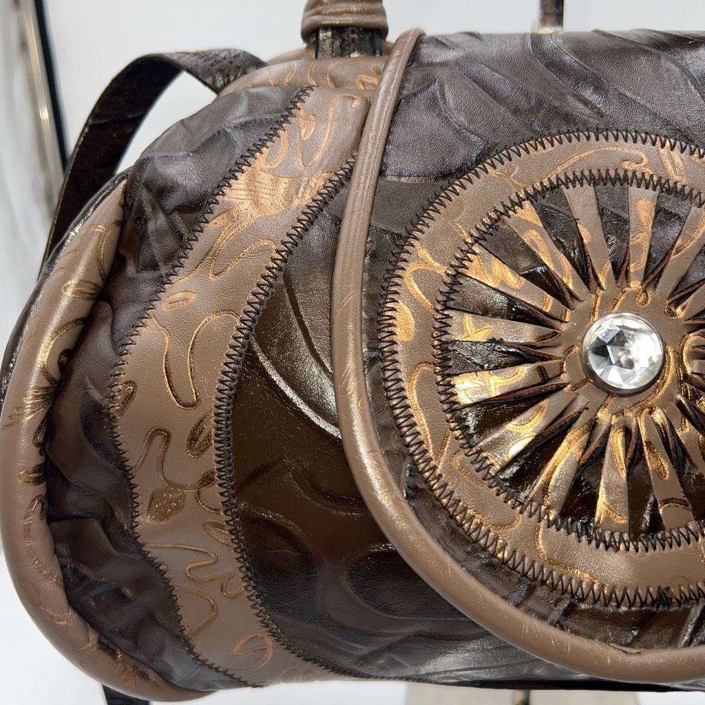 Other REEM Vintage 80s Metallic Hard Top Frame Bag Size ONE SIZE - 3 Thumbnail