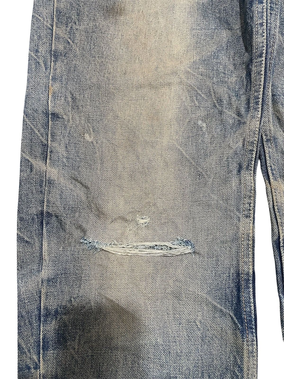 Japanese Brand × Vintage Vintage Japanese Brand Mudwash Distressed Ripped Denim Size US 34 / EU 50 - 7 Thumbnail