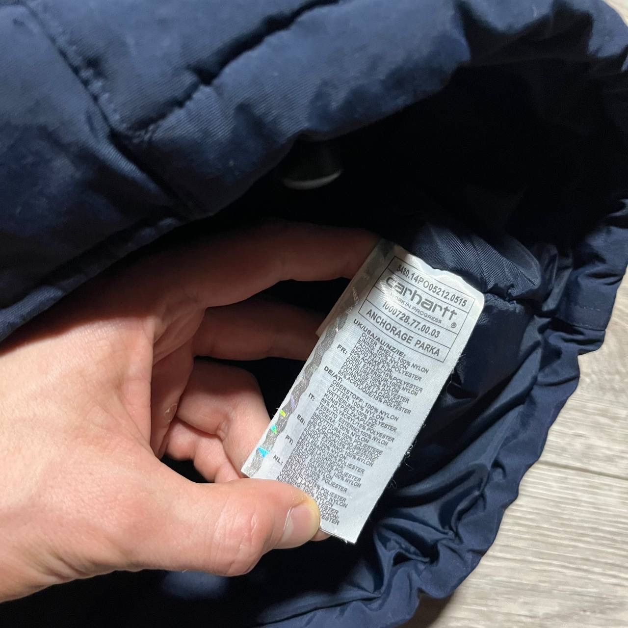 Carhartt Carharrt Parka Jacket Navy Blue Size US L / EU 52-54 / 3 - 7 Thumbnail