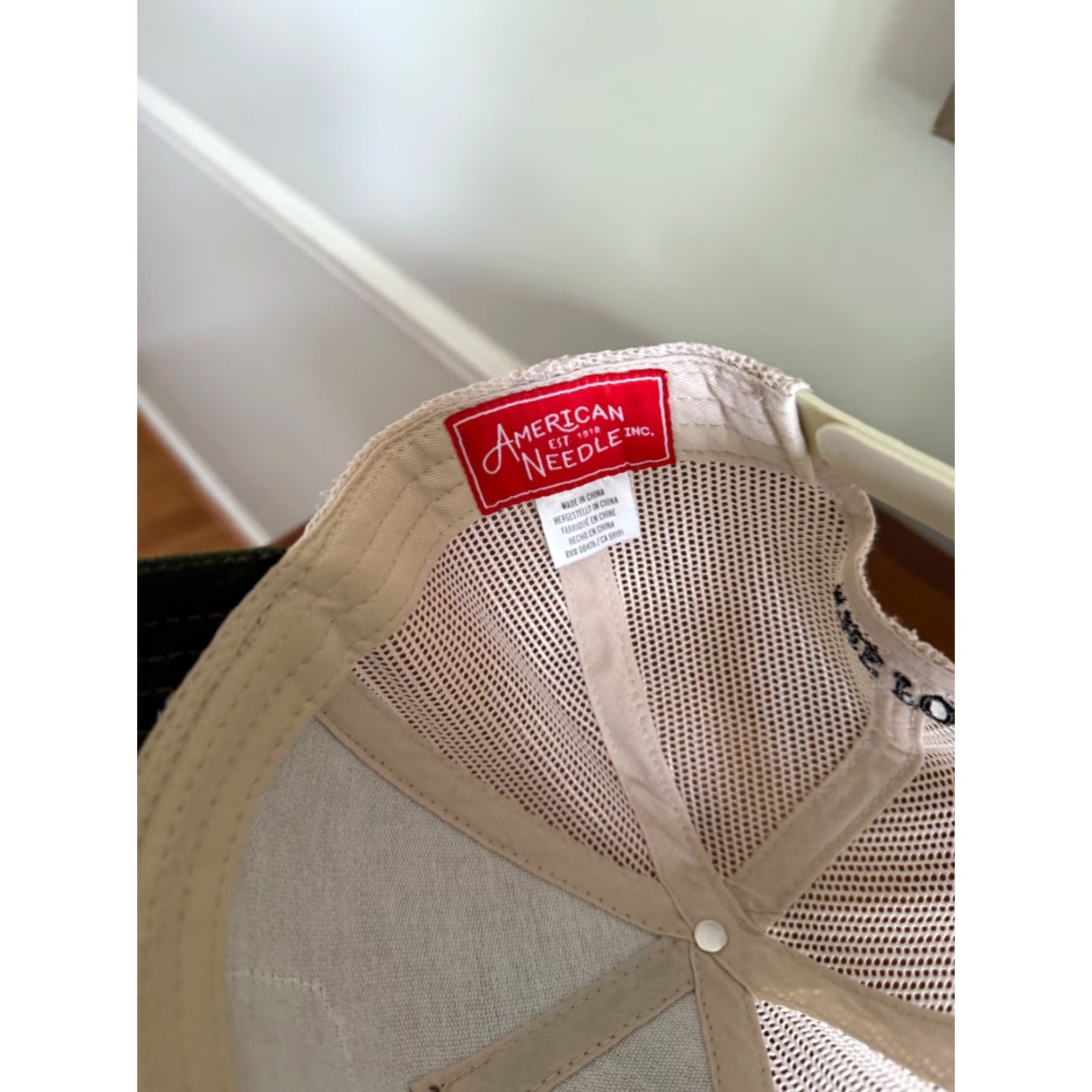 American Needle Yuengling Open Hat Men's Baseball Cap White Adjustable Camo Sports Outdoor Outdoor Cap Shirt? Size ONE SIZE - 5 Thumbnail