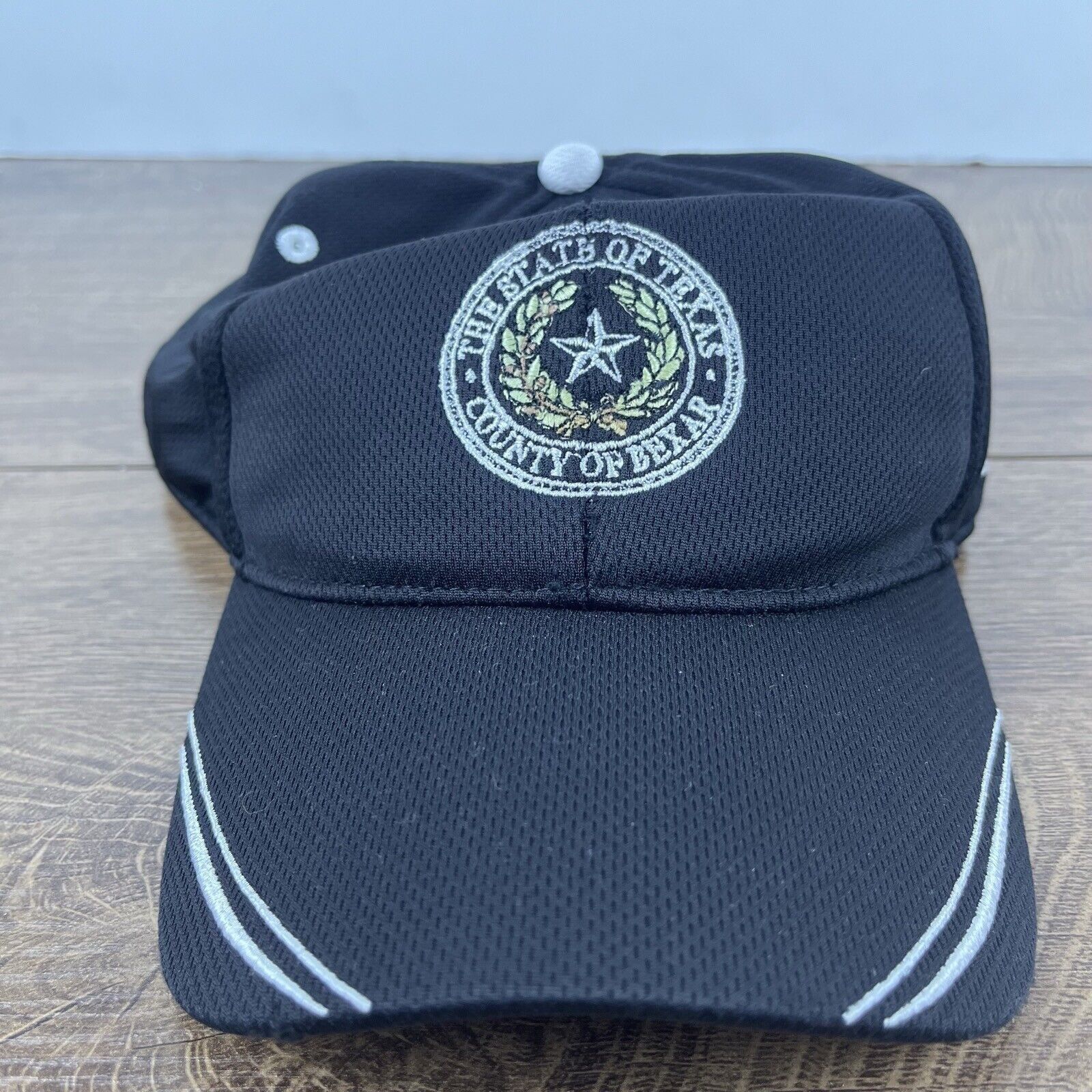Other The State of Texas County Bexar Hat Black Cap Adjustable Hat Size ONE SIZE - 1 Thumbnail