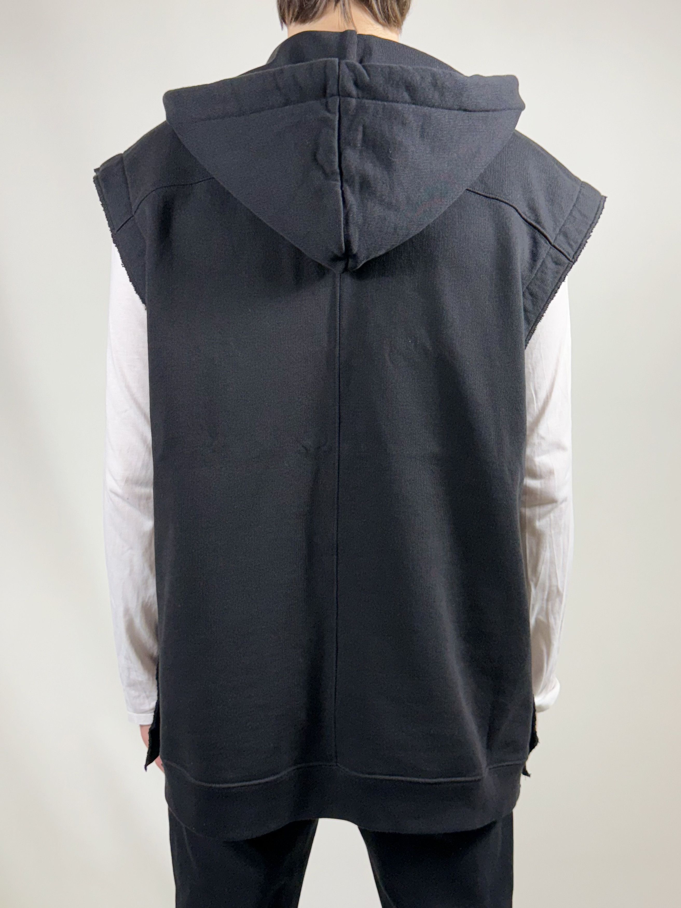 Dries Van Noten Oversized sleeveless hoodie Rick Owens Vetements Vuja De Size US M / EU 48-50 / 2 - 4 Thumbnail