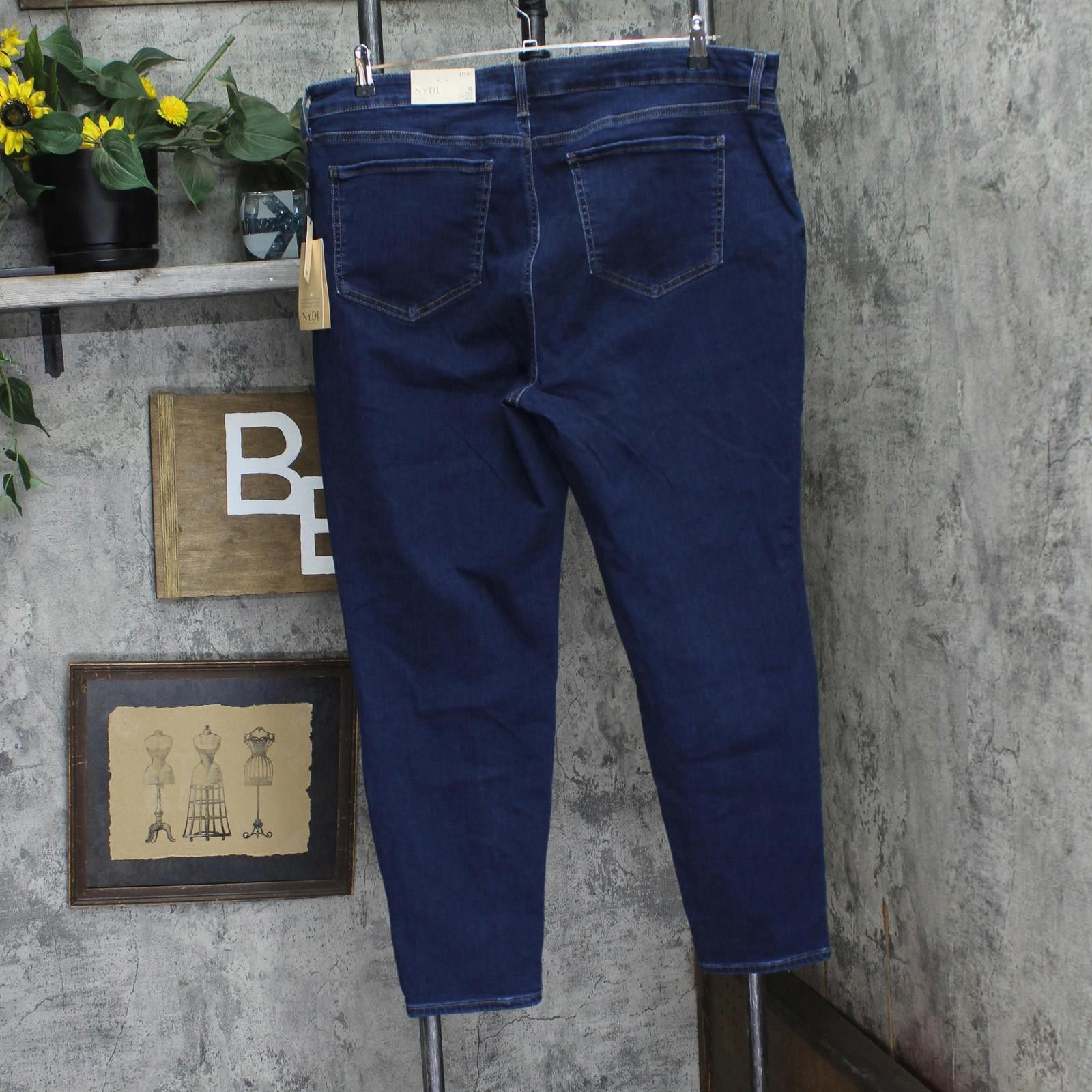 Other Nwt Nydj Ami Quinn Skinny Jeans Wprias8515 Quinn Blue 20w Size 42" / US 20 - 2 Thumbnail