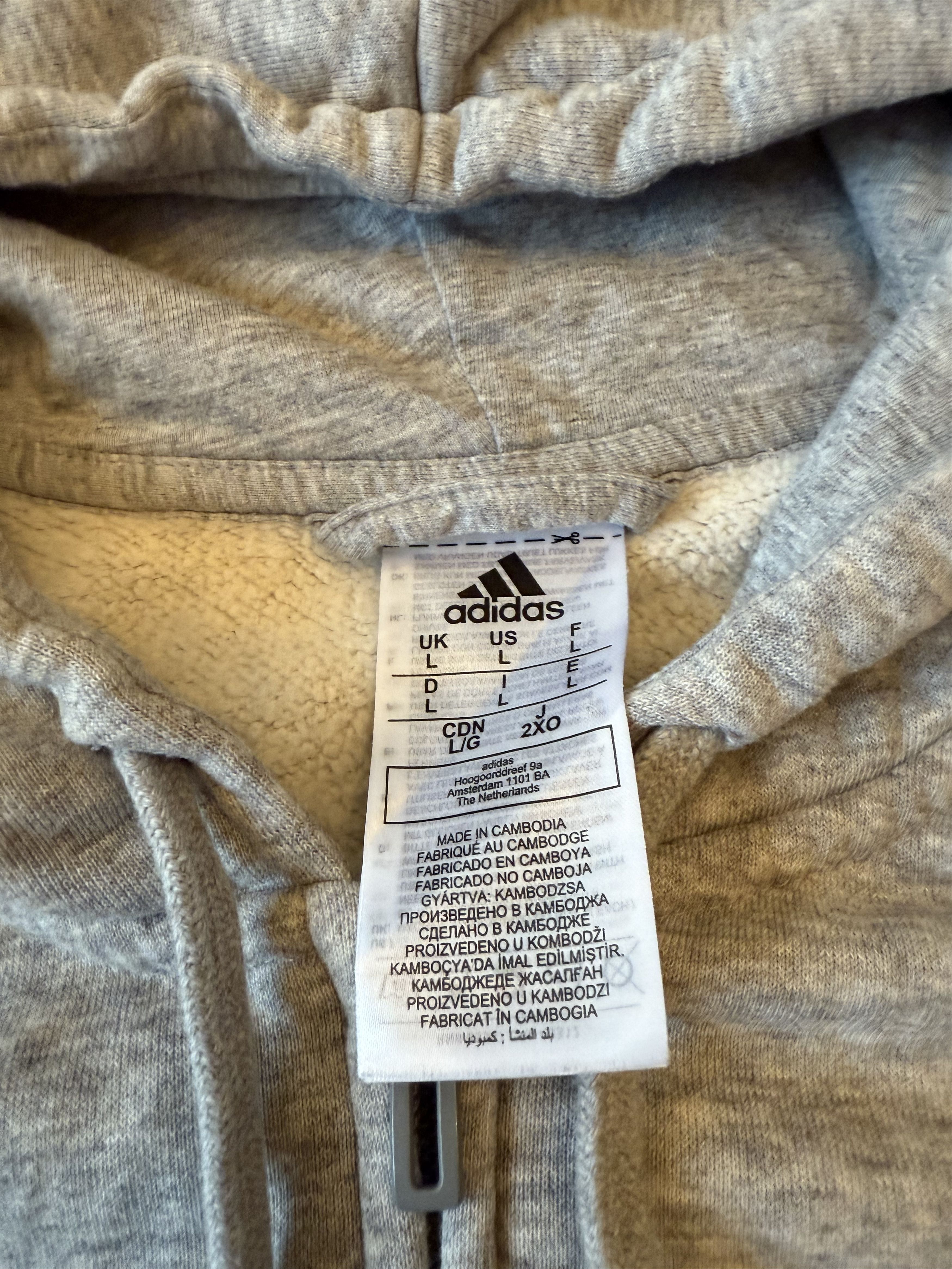 Adidas Adidas 3 Stripe Hoodie Size US L / EU 52-54 / 3 - 3 Thumbnail