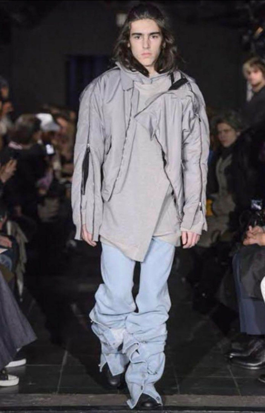 Y/Project Y/project FW16 deconstructed stacked denim jeans Size US 27 - 2 Thumbnail