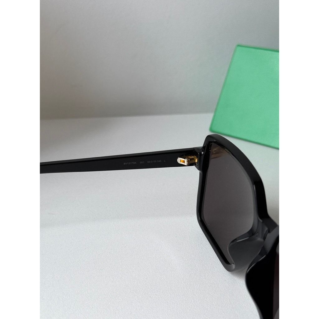Bottega Veneta NEW Bottega Veneta BV1317SK Black Square Sunglasses Size ONE SIZE - 6 Thumbnail