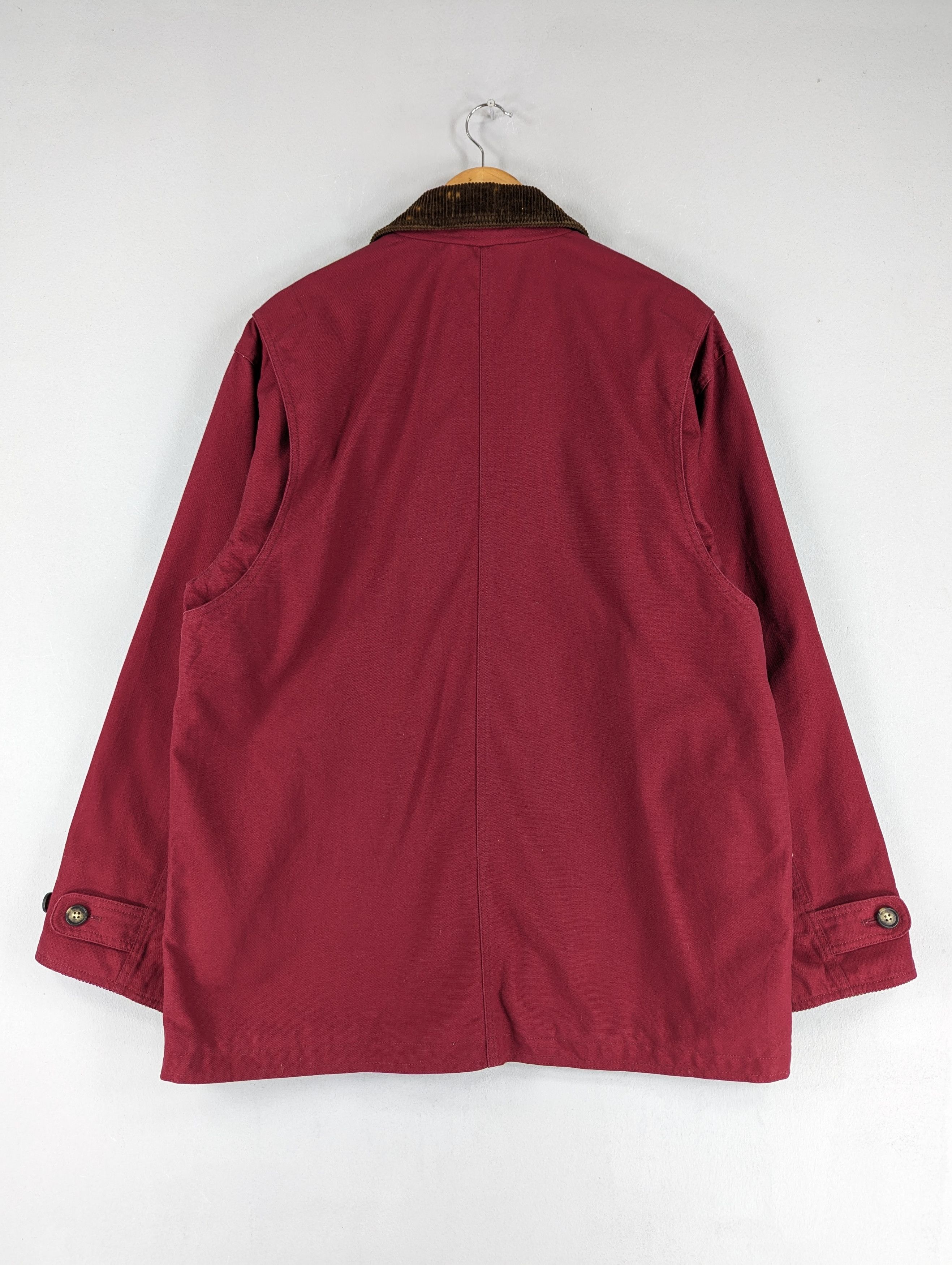 Lands' End Vintage 90s Lands End Duck Canvas Chore Jacket Size US M / EU 48-50 / 2 - 15 Thumbnail