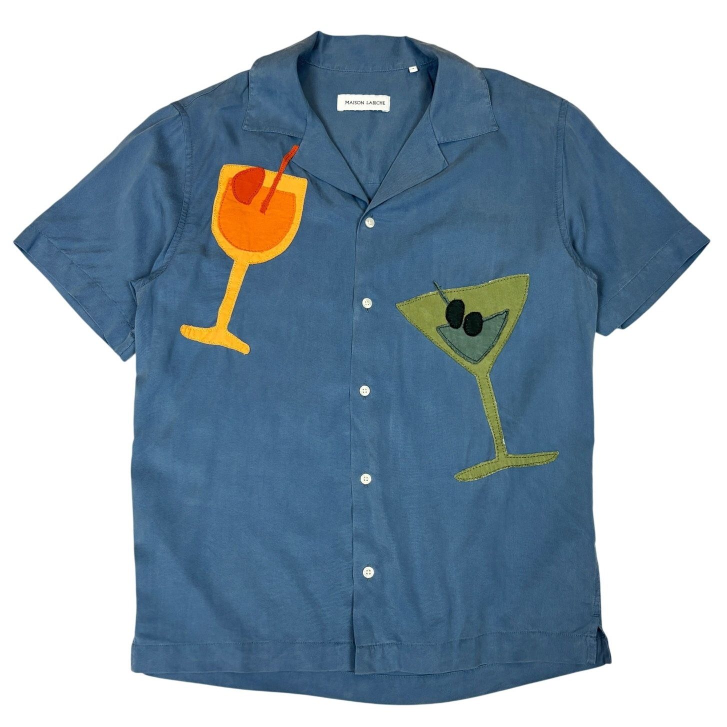 Maison Labiche Maison Labiche La Chemise Tchin Morney Button Up Shirt S Size US S / EU 44-46 / 1 - 1 Thumbnail