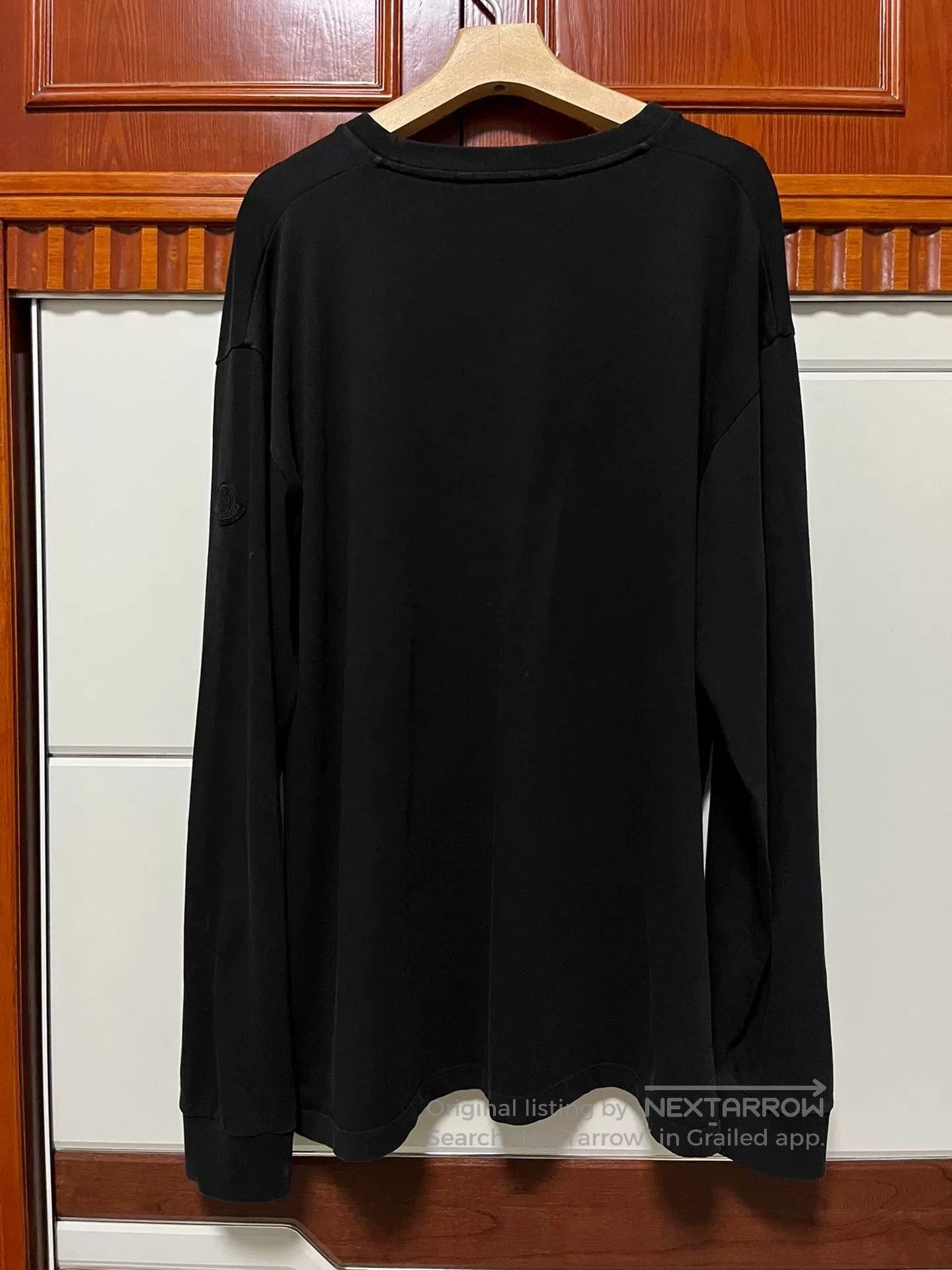 Moncler Moncler Long-Sleeve Big Logo T-Shirt. Size US XL / EU 56 / 4 - 2 Thumbnail