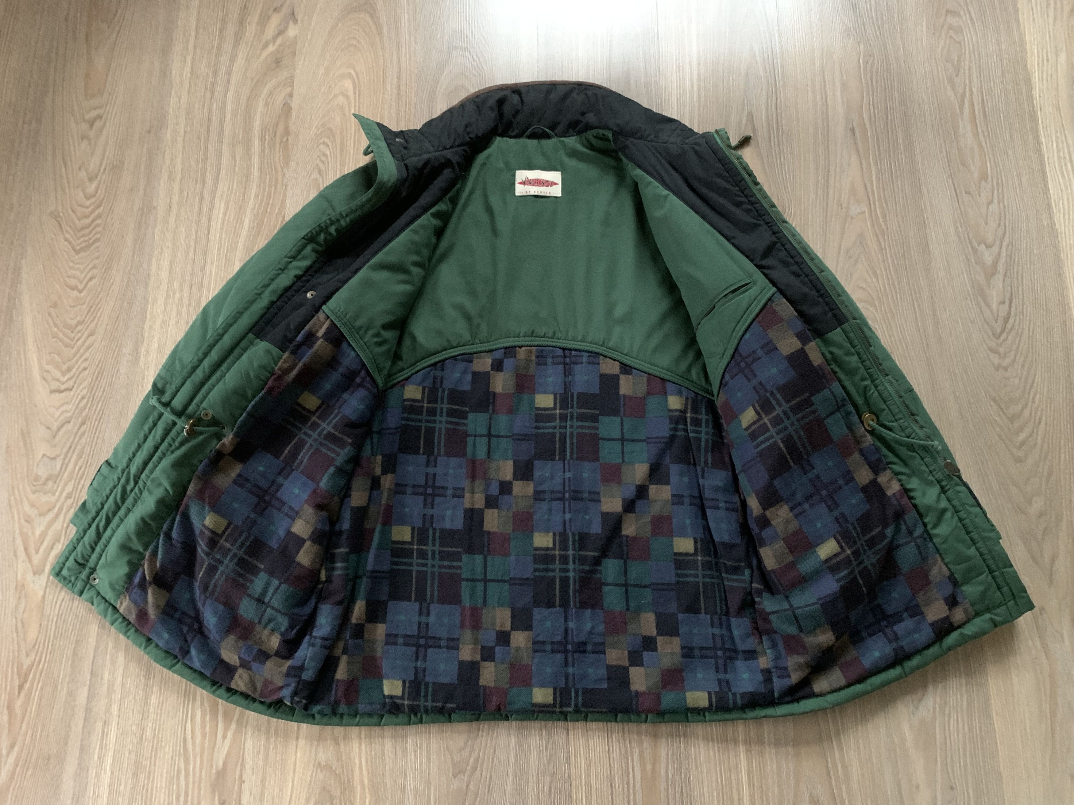Vintage Rare Vincenzo By Schild Vintage Textile Winter Jacket Size US XL / EU 56 / 4 - 3 Thumbnail