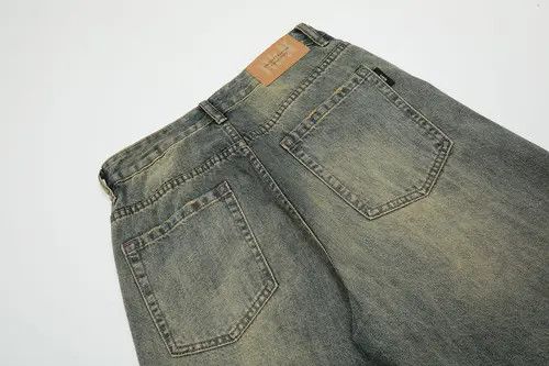 VIBE American washed distressed loose bootcut jeans Size US 32 / EU 48 - 5 Thumbnail