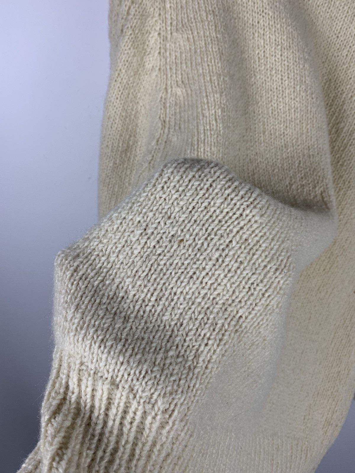 Vintage Vintage Gaeltarra Knit Sweater Fisherman Hand Loomed Size US XS / EU 42 / 0 - 13 Thumbnail