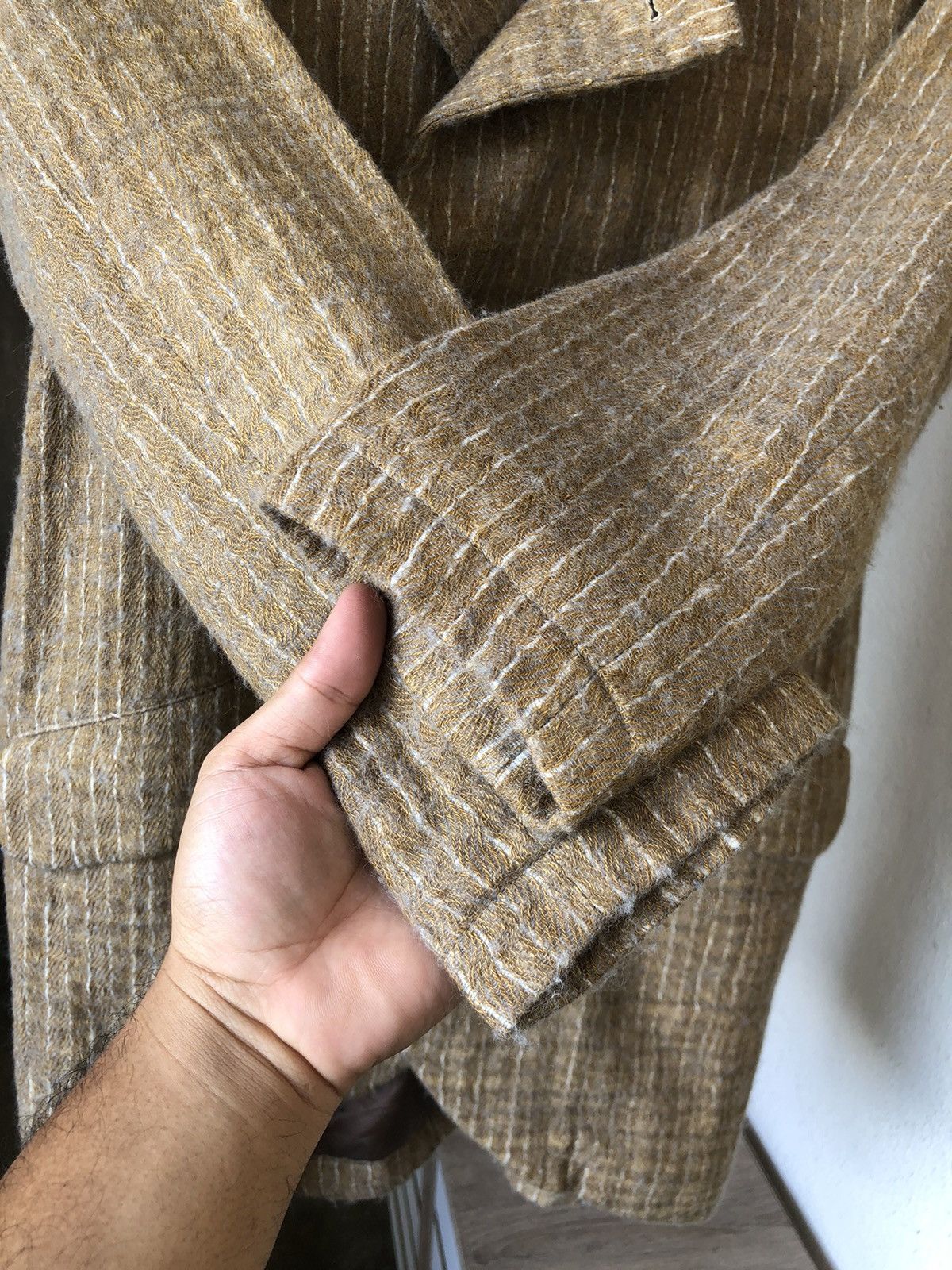 Issey Miyake Rare❗️Issey Miyake Plantation Long Coat Jacket Size M / US 6-8 / IT 42-44 - 6 Thumbnail