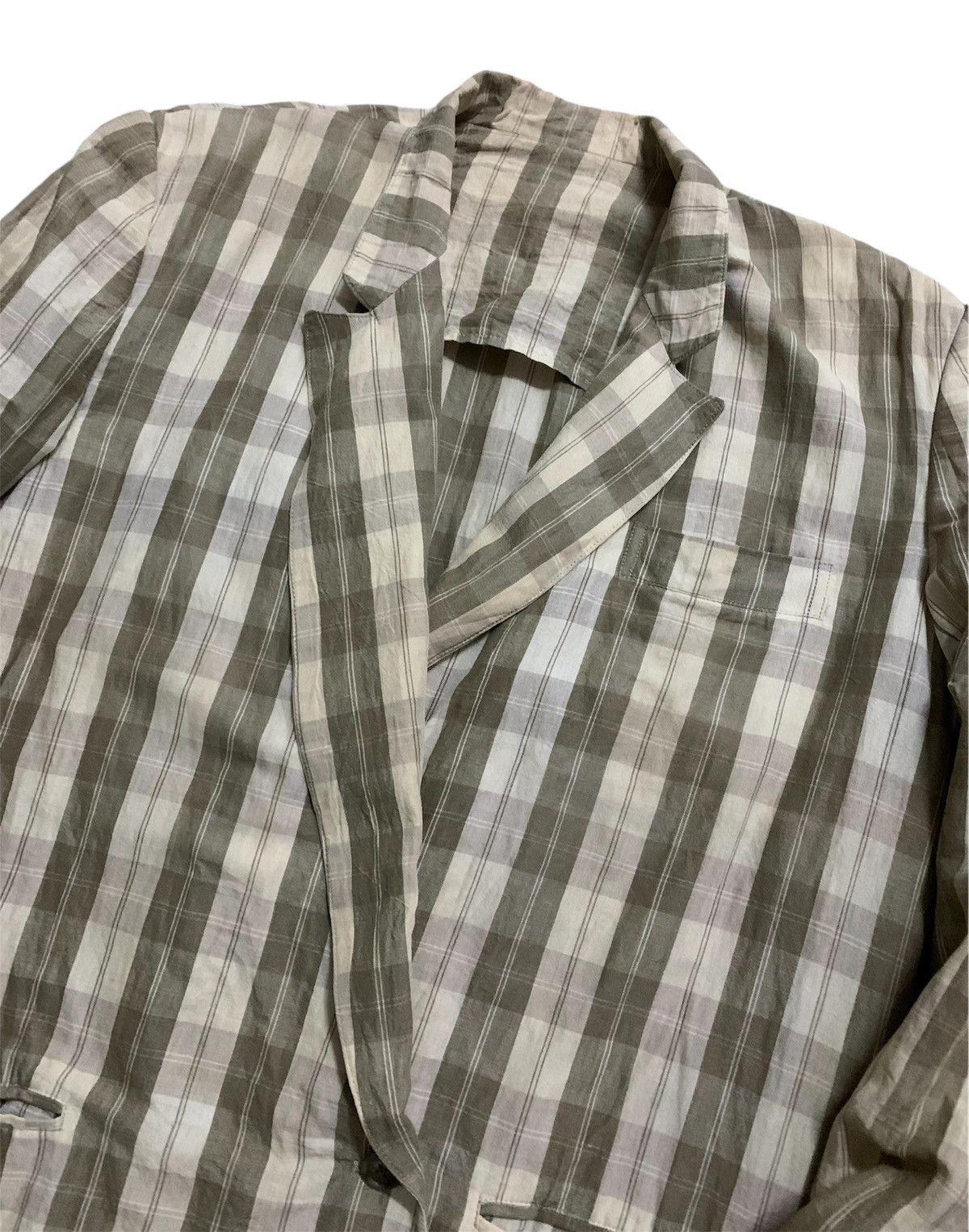 Yohji Yamamoto 💥Vintage Yohji Yamamoto LQ Blazer Jacket Size US L / EU 52-54 / 3 - 8 Thumbnail