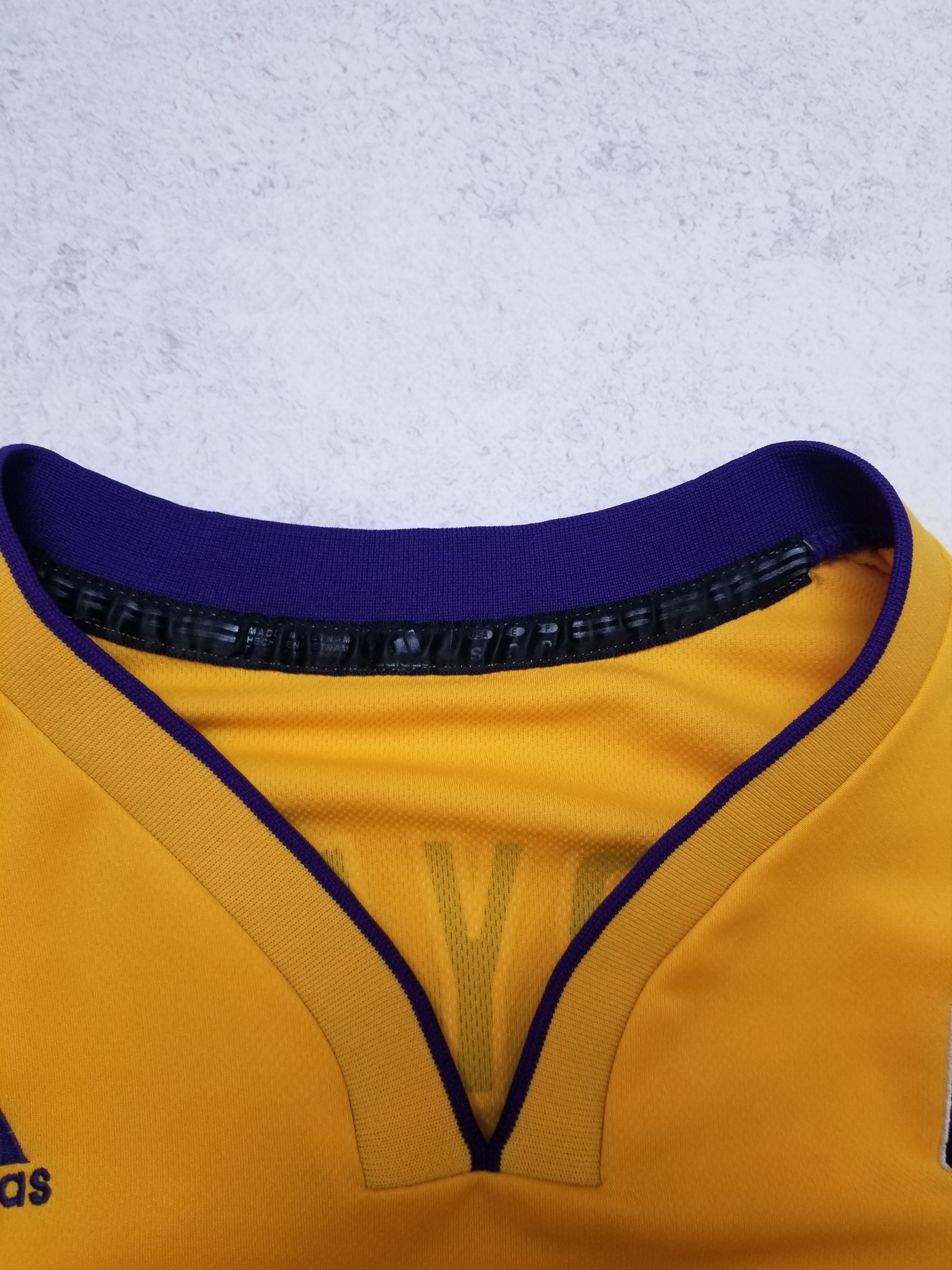 Adidas Los Angeles Lakers Kobe Bryant #24 Adidas NBA Yellow 2011 Size US S / EU 44-46 / 1 - 11 Thumbnail
