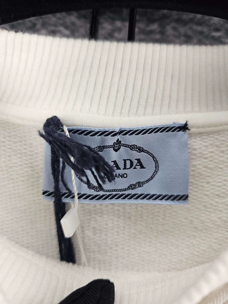 Prada PradaLogo printed round-neck sweatshirt 2503-Nextarrow Size US S / EU 44-46 / 1 - 7 Thumbnail