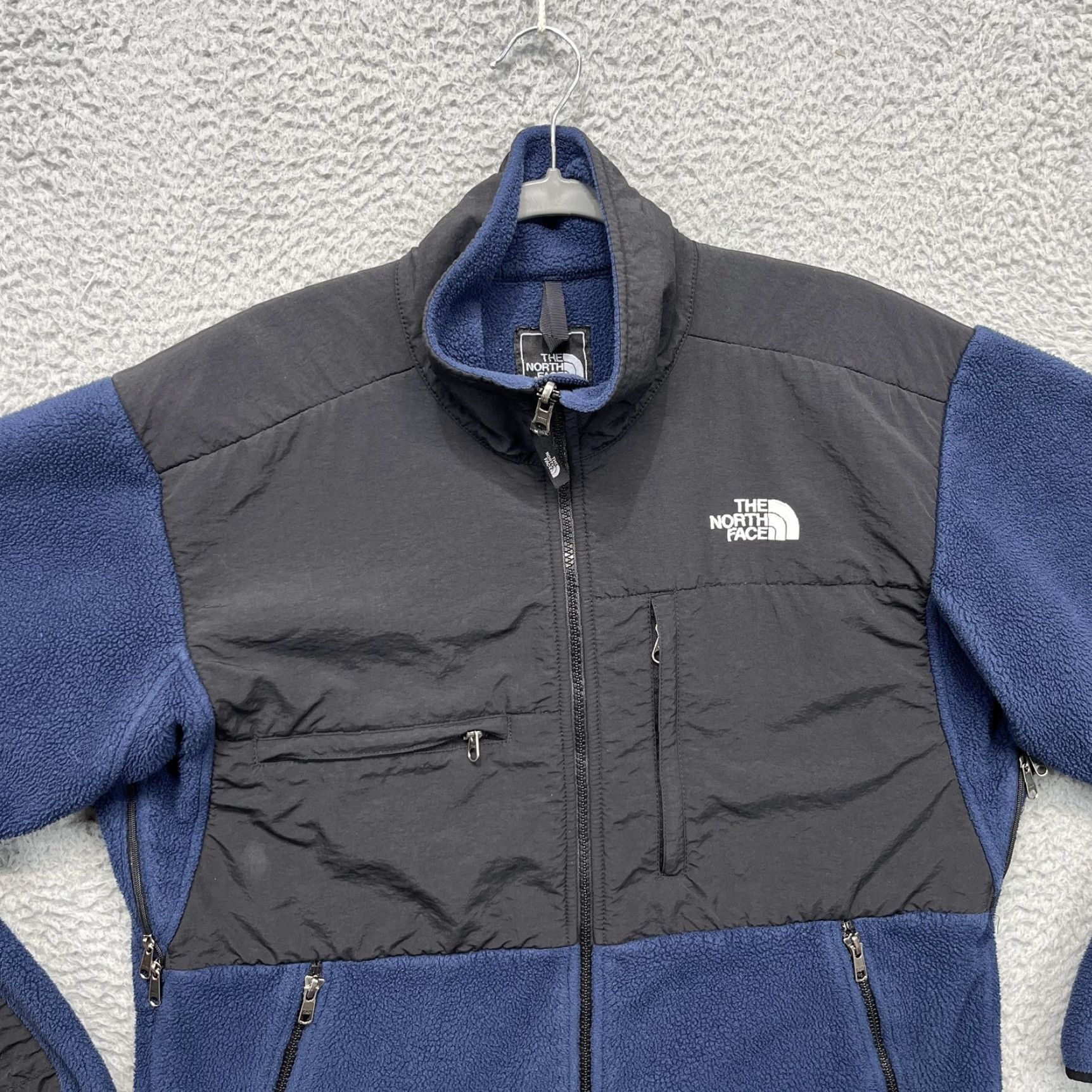The North Face VINTAGE The North Face Retro Denali Jacket Mens M Navy Blue Polartec Fleece A193 Size US M / EU 48-50 / 2 - 2 Thumbnail