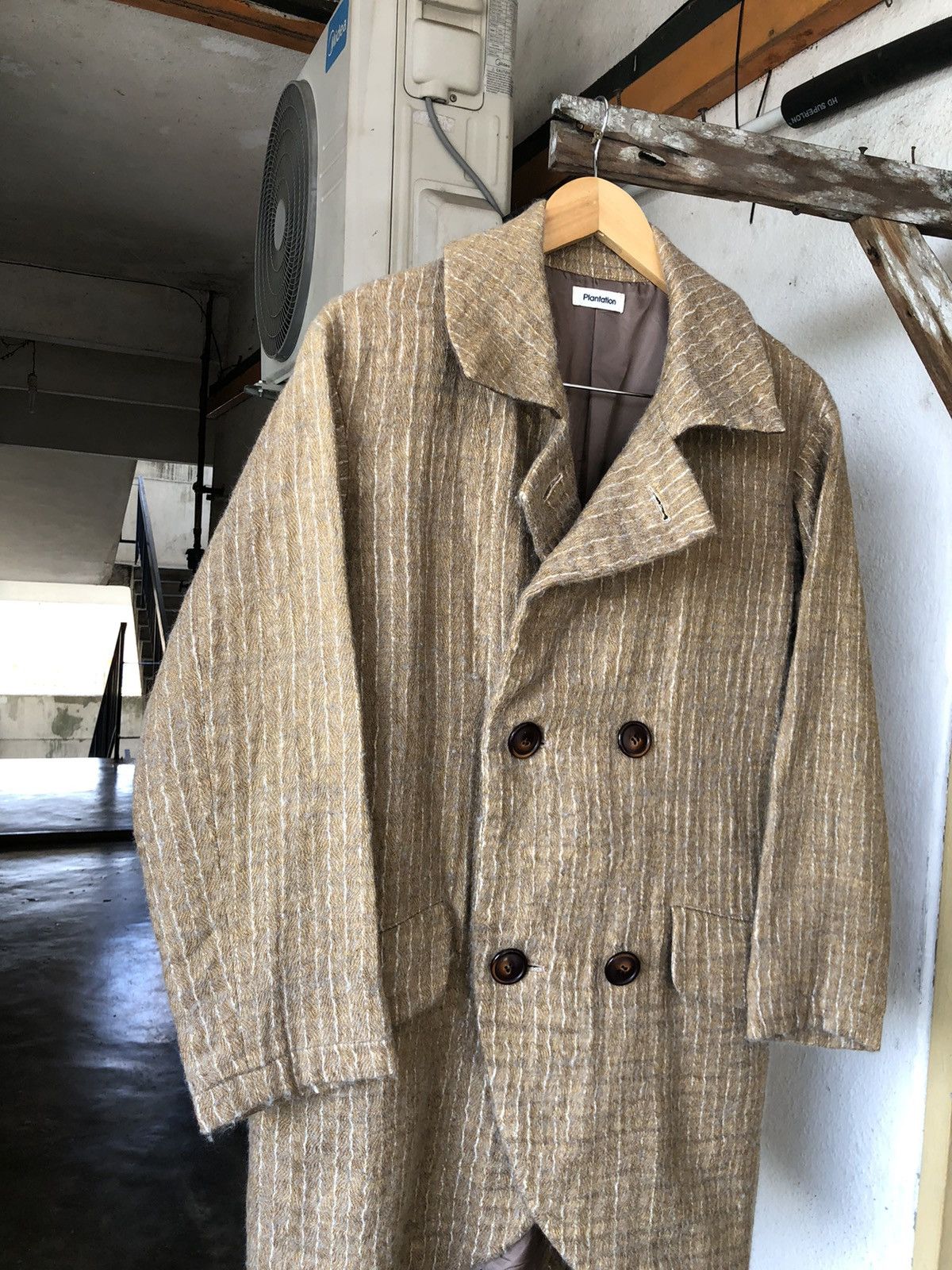 Issey Miyake Rare❗️Issey Miyake Plantation Long Coat Jacket Size M / US 6-8 / IT 42-44 - 3 Thumbnail